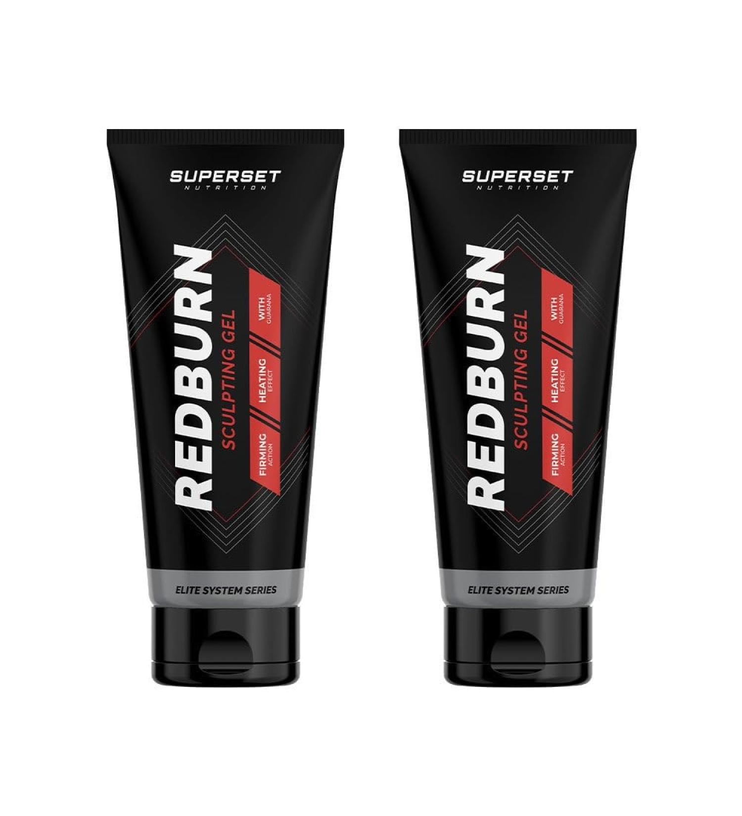 Superset Nutrition | Redburn Gel (2x200ml) | Slimming Gels & Creams | Duo Pack Sculpting Gel - Buy Online on GoSupps.com