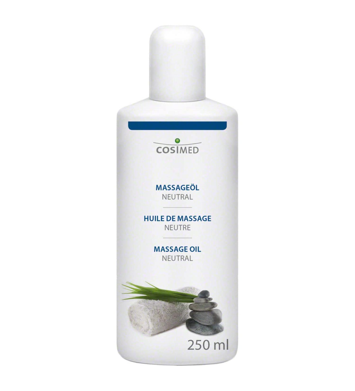 Cosimed Massage Oil Neutral 250ml - Premium Soothing Formula for Relaxation & Pain Relief - Shop Internationally - Buy Online on GoSupps.com