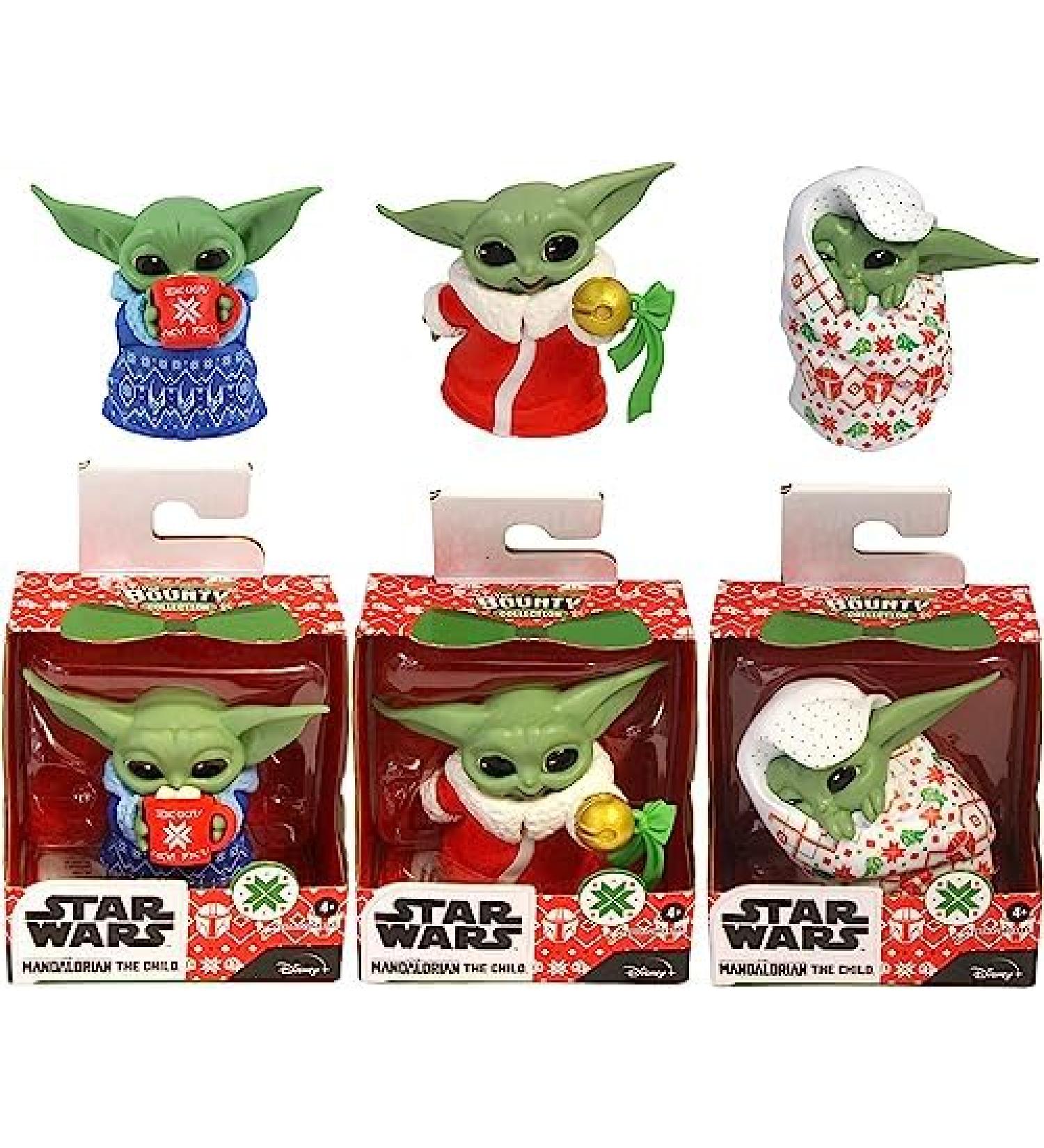 Star Wars Mandalorian Bounty Collection 2.5 6cm The Child Figure Set - Drinking Cup, Swaddling, Offering Bell - 3 Pack - Buy Online on GoSupps.com