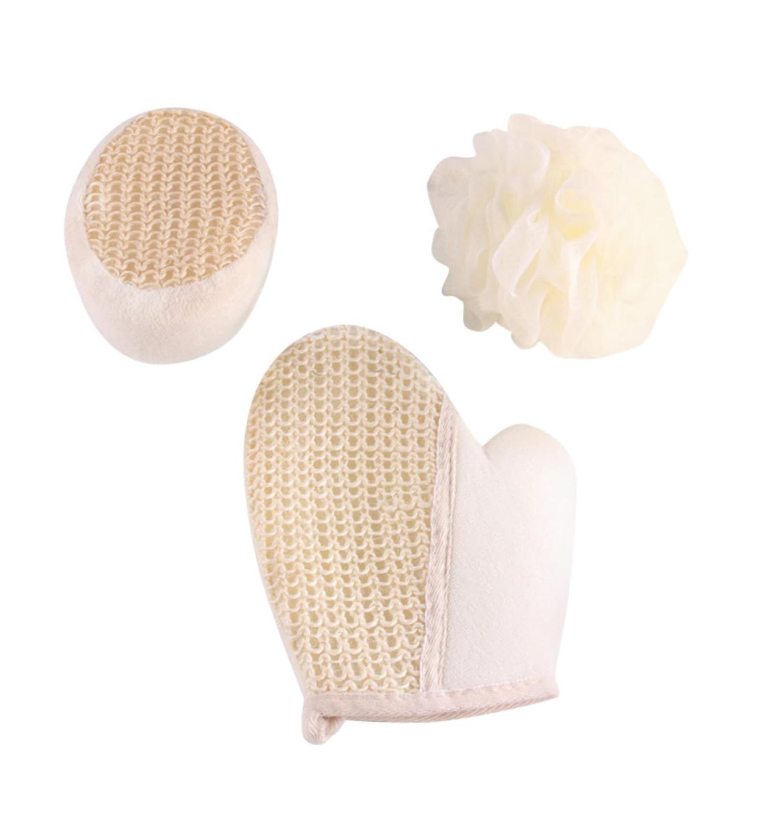 Buy Housoutil 6 Pcs Bath Ball Scrubbing Gloves | Exfoliating Loofah Body Scrubber for Shower - International Shipping Available - Buy Online on GoSupps.com