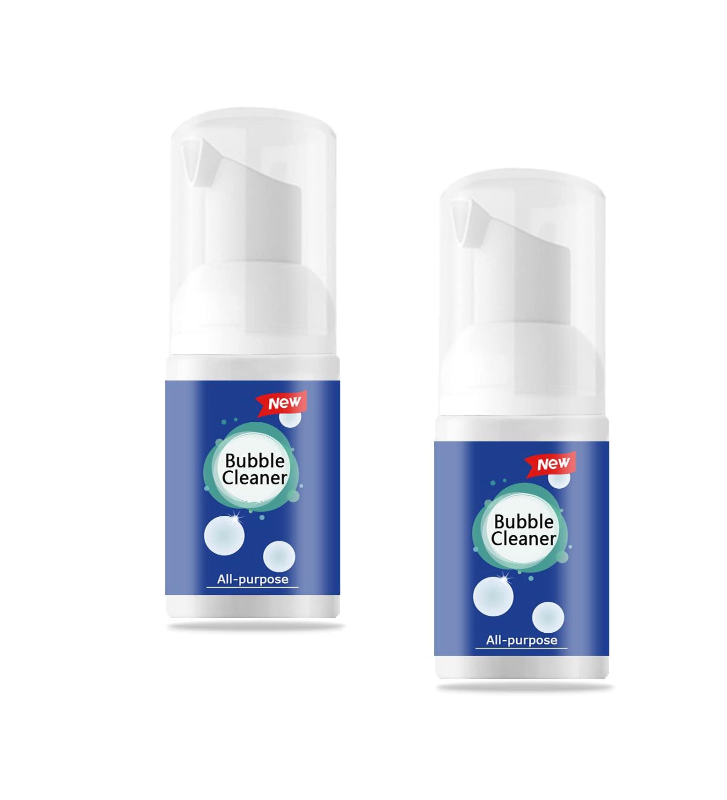 Bubble Cleaner Foam Spray Simple & Powerful Kitchen Degreaser All Purpose Kitchen Bubble Cleaner Limescale Remover Strong Stain Removing Fat & Oil Foam Cleaner for Kitchen Oven Stove Grill(2PCS) 15 g (Pack of 2) - Buy Online on GoSupps.com