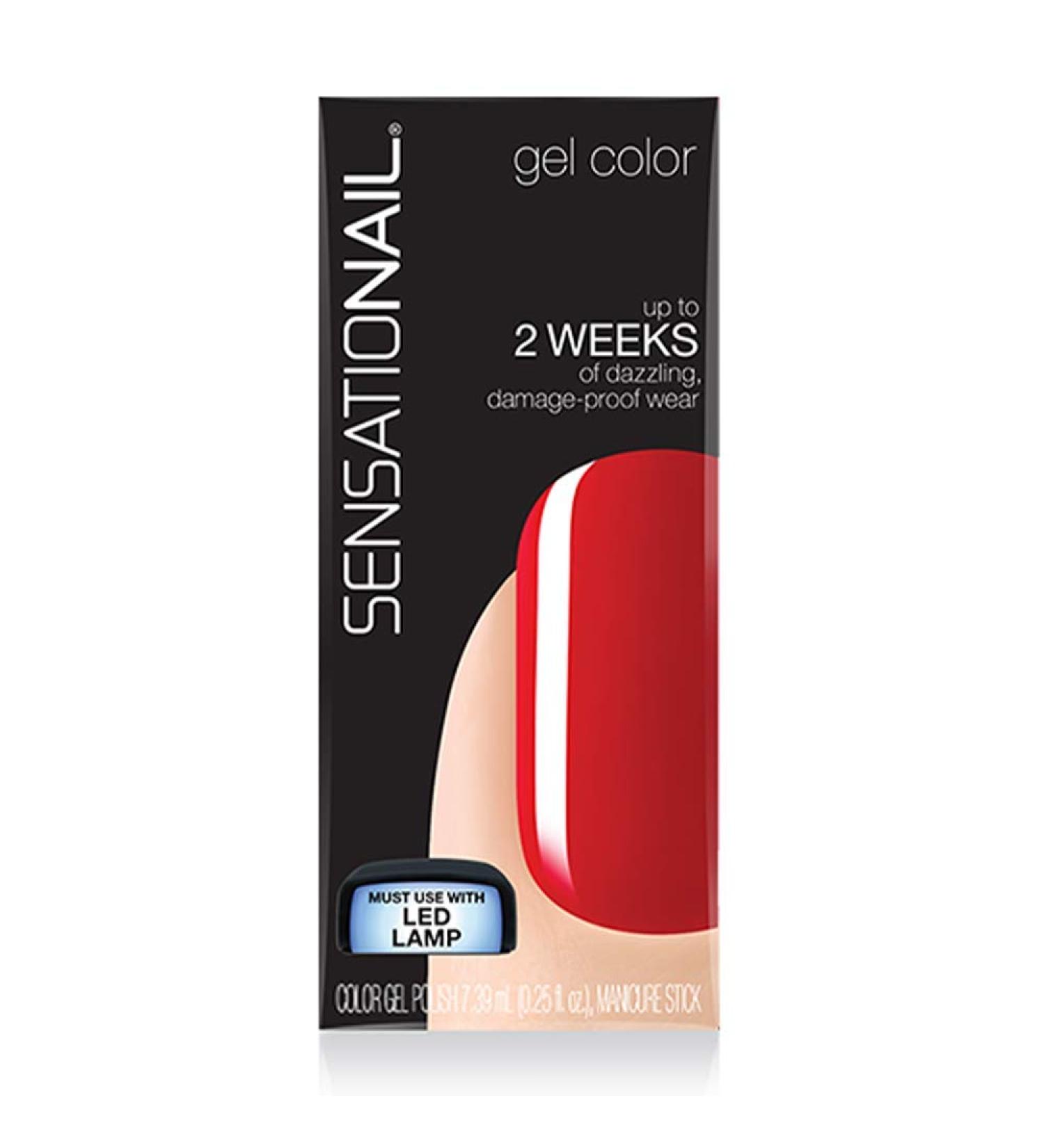 SensatioNail Scarlet Red Gel Polish by Jubujub - 0.25 fl oz - Buy Online on GoSupps.com