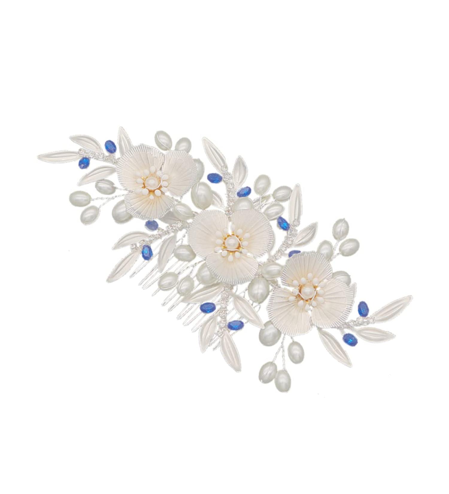 Ipetboom Bride Headpieces for Wedding Pearl Hair Pin Pearl Headpiece Pearl Hair Barrettes Bridal Headpiece Pearl Tiara Bridal Hair Clip Bridal Headdress Comb Dinner Party Petals - Buy Online on GoSupps.com