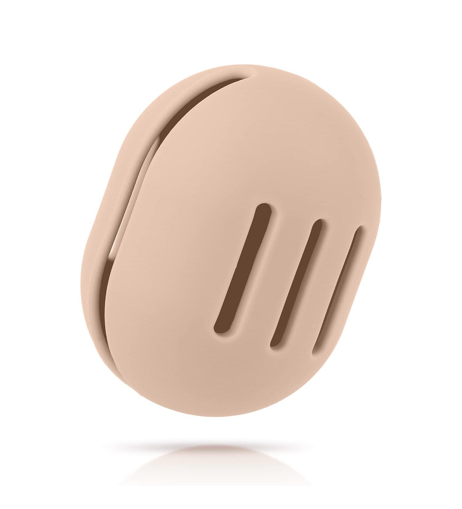 SAVITA Makeup Sponge Holder Breathable Beauty Blender Holder Silicone Beauty Blender Cover Beauty Blender Holder Travel for Traveling Make-up Face Sponges Container (Khaki) - Buy Online on GoSupps.com