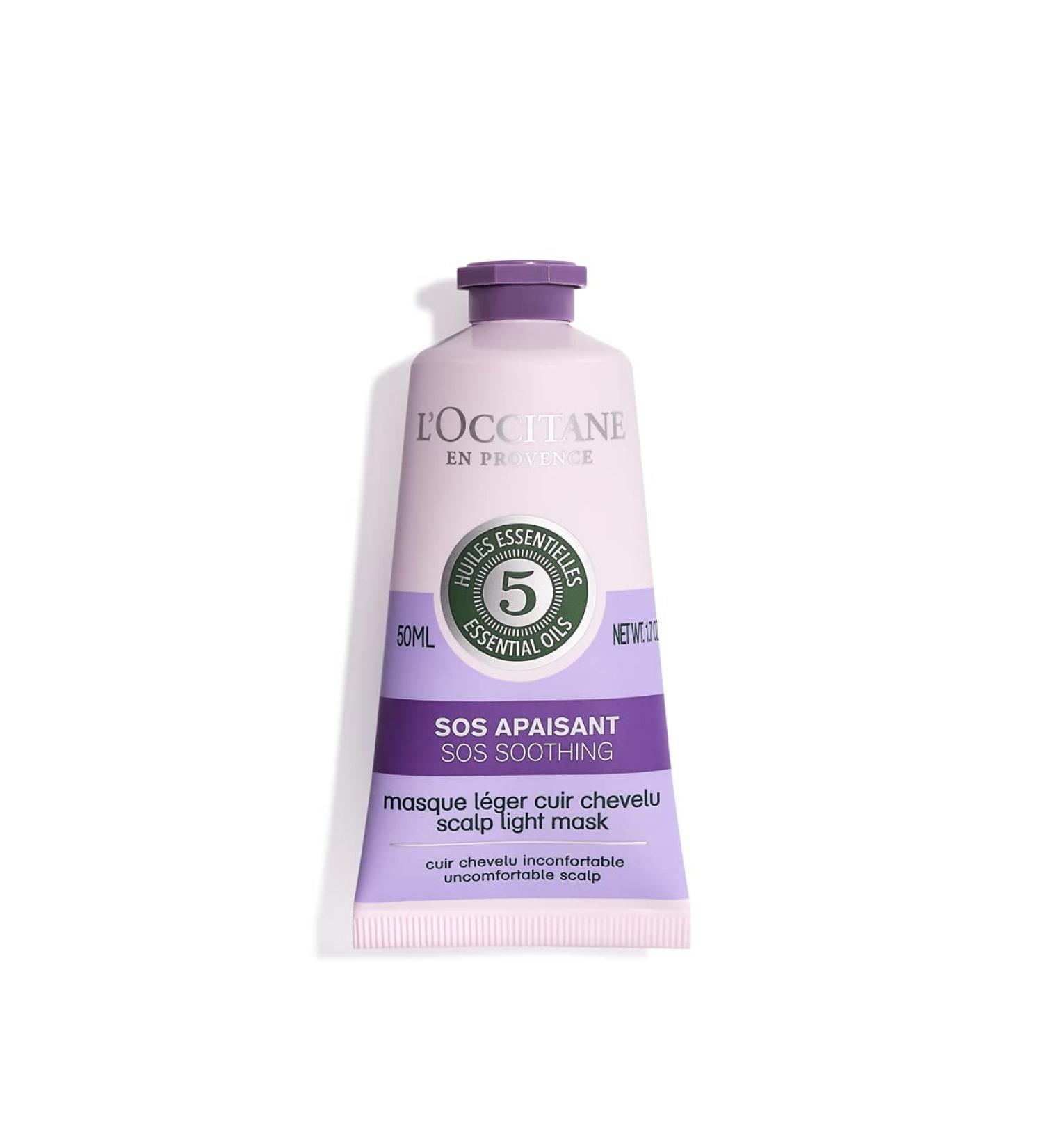 L'Occitane Scalp Light Mask 1.7 oz - Soothing Hair Treatment for Dry Scalp - Buy Online on GoSupps.com