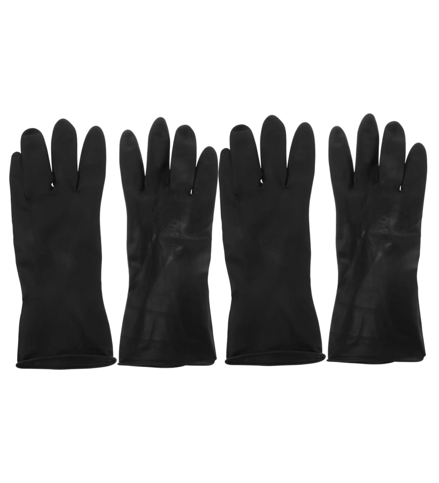 NUSITOU 2 Pairs Hair Dye Glove Hand Protector for Hair Coloring Washable Hair Styling Cleaning Hair Protection Large Hair Salon - Buy Online on GoSupps.com