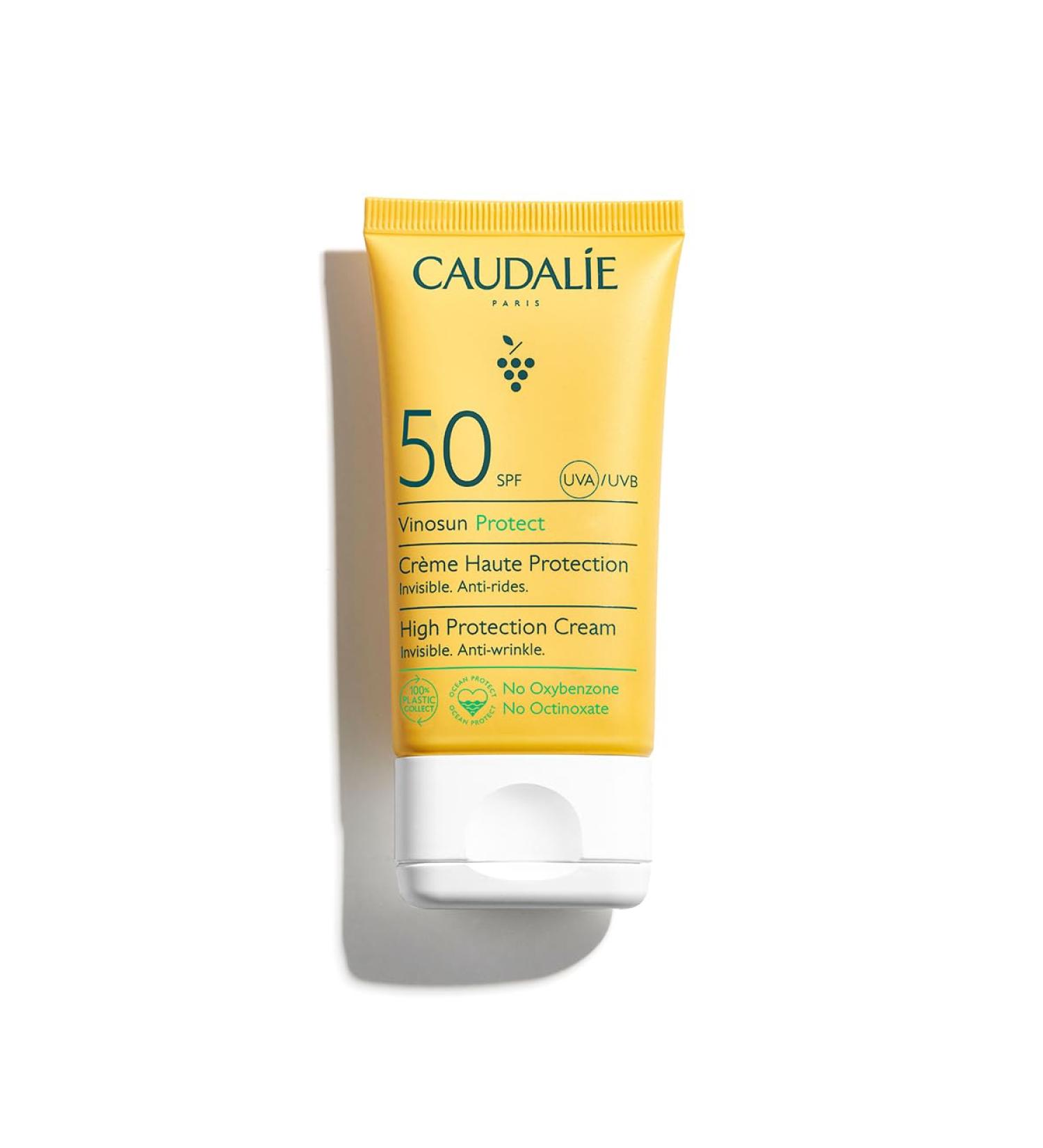 Caudalie Vinosun Protect High Protection Cream SPF50-50 mL - Buy Online on GoSupps.com