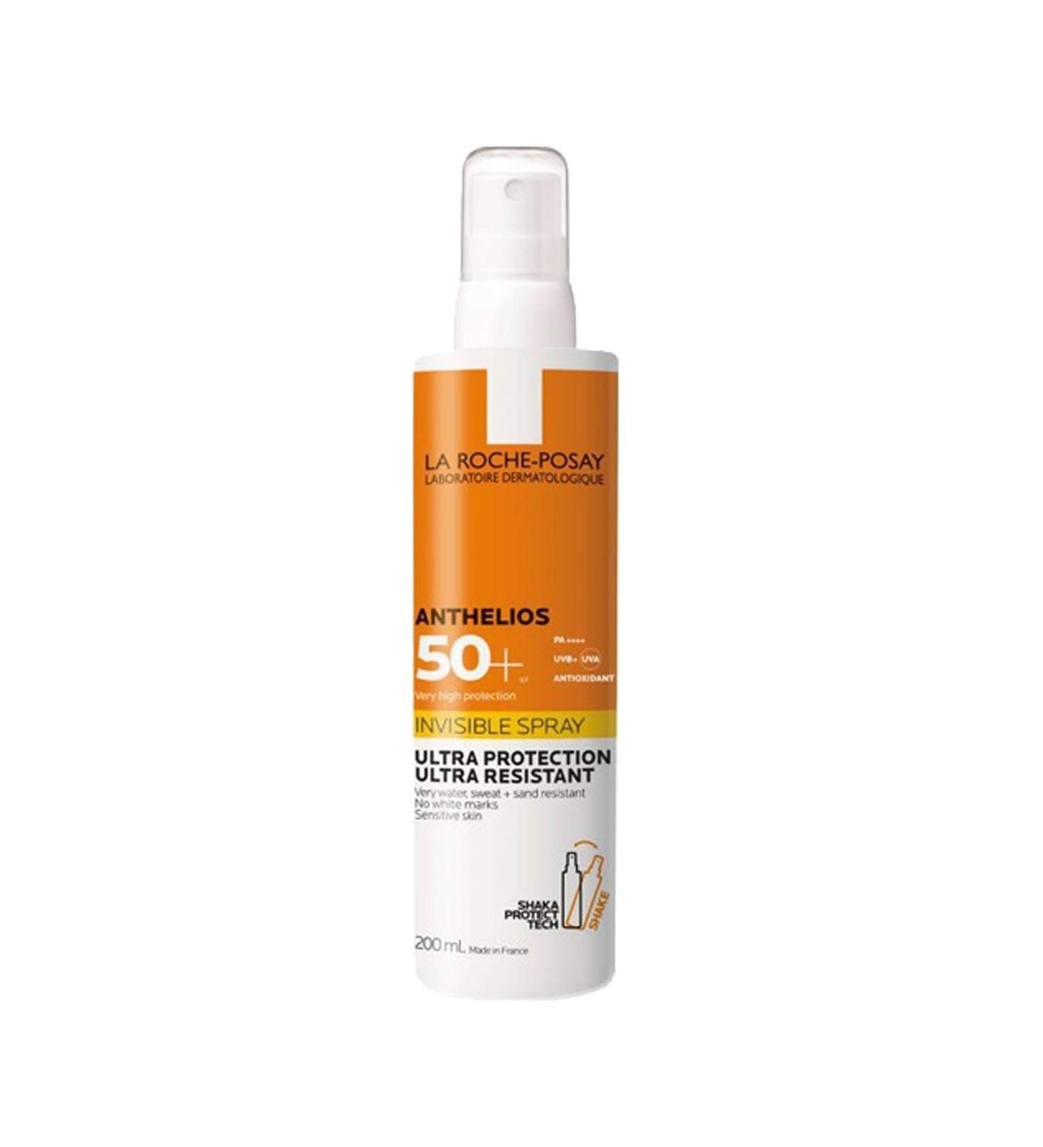 La Roche-Posay Anthelios Invisible Spray SPF50+ With Fragrance 200ml SPF 50+ 200 ml (Pack of 1)