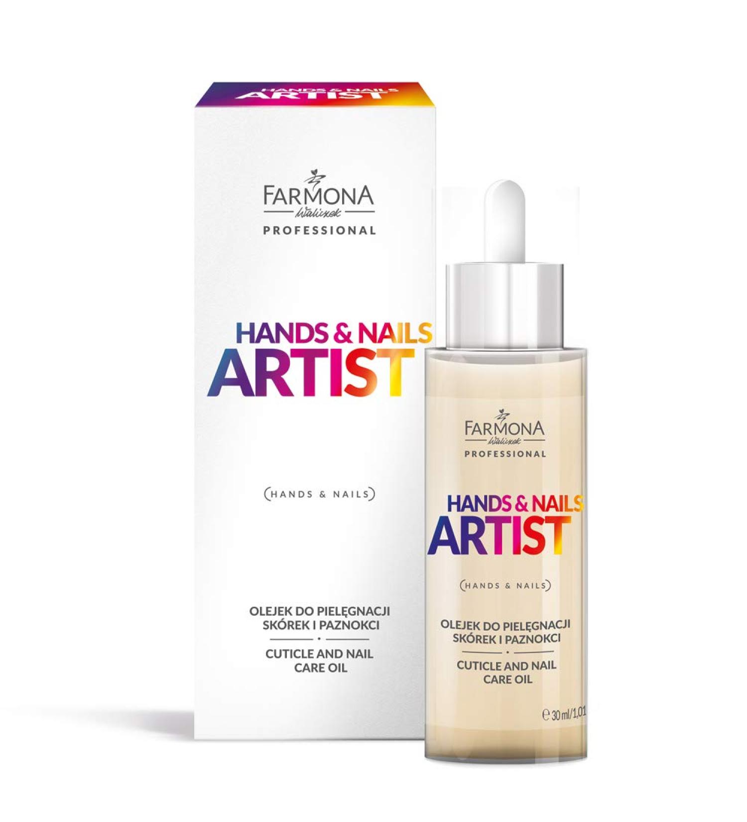 Farmona Professional Hands & Nails Artist Cuticle & Nail Care Oil 30ml | Nourish & Strengthen Your Nails - Buy Online on GoSupps.com
