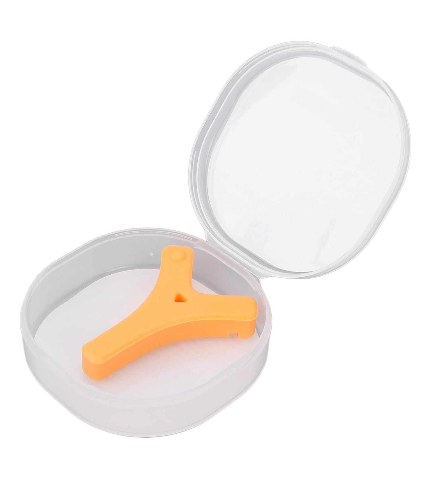 Orthodontic Chew Snacks for Aligner Shells - Y-Shaped Orange Flavor | Prevent Facial Distortion & Enhance Orthodontic Treatment - Buy Online on GoSupps.com