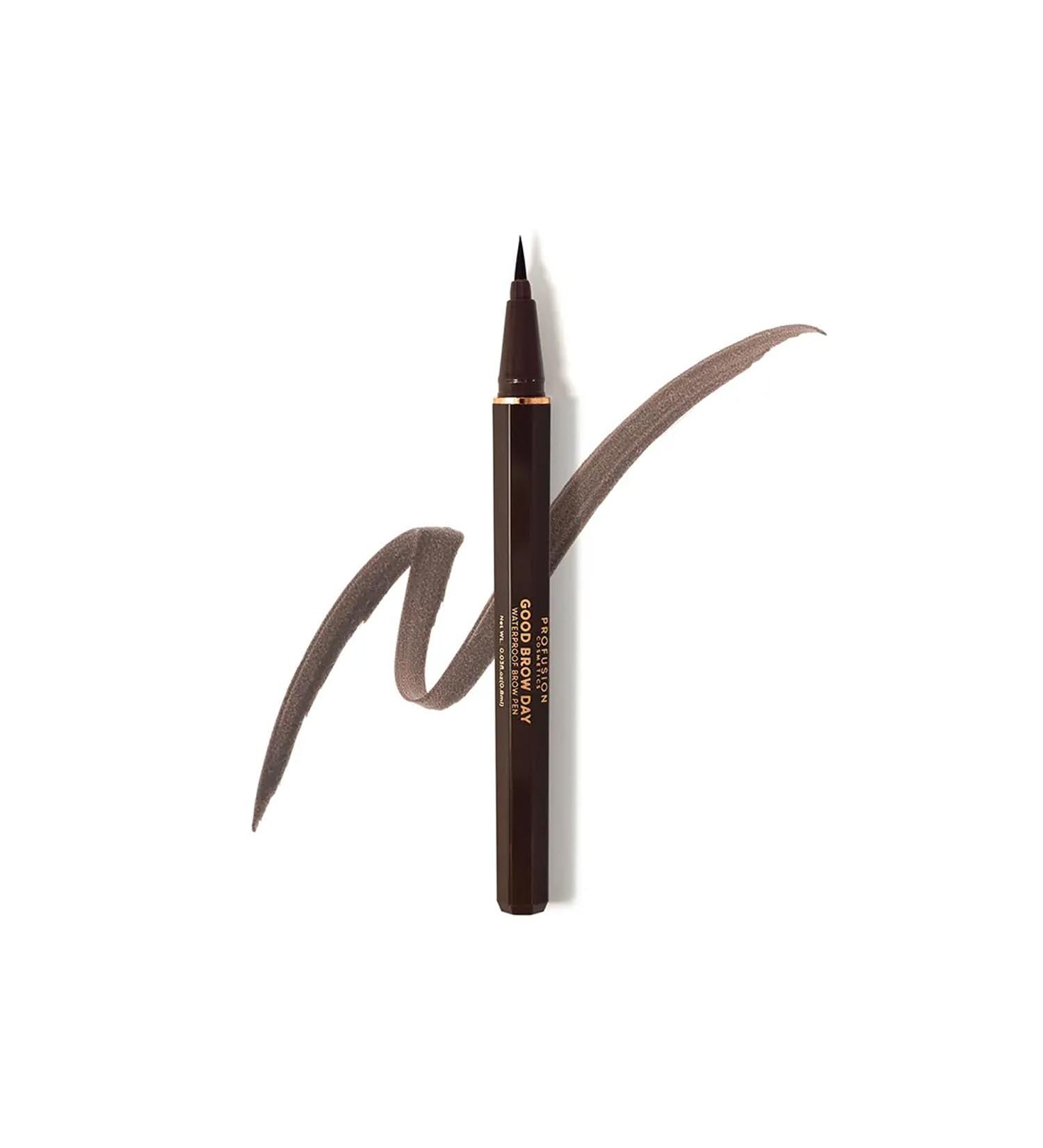 Profusion Cosmetics Good Brow Day Waterproof Eyebrow Pen - Long-Lasting Dark Brown for Effortless Seamless Brows | International Shipping Available - Buy Online on GoSupps.com