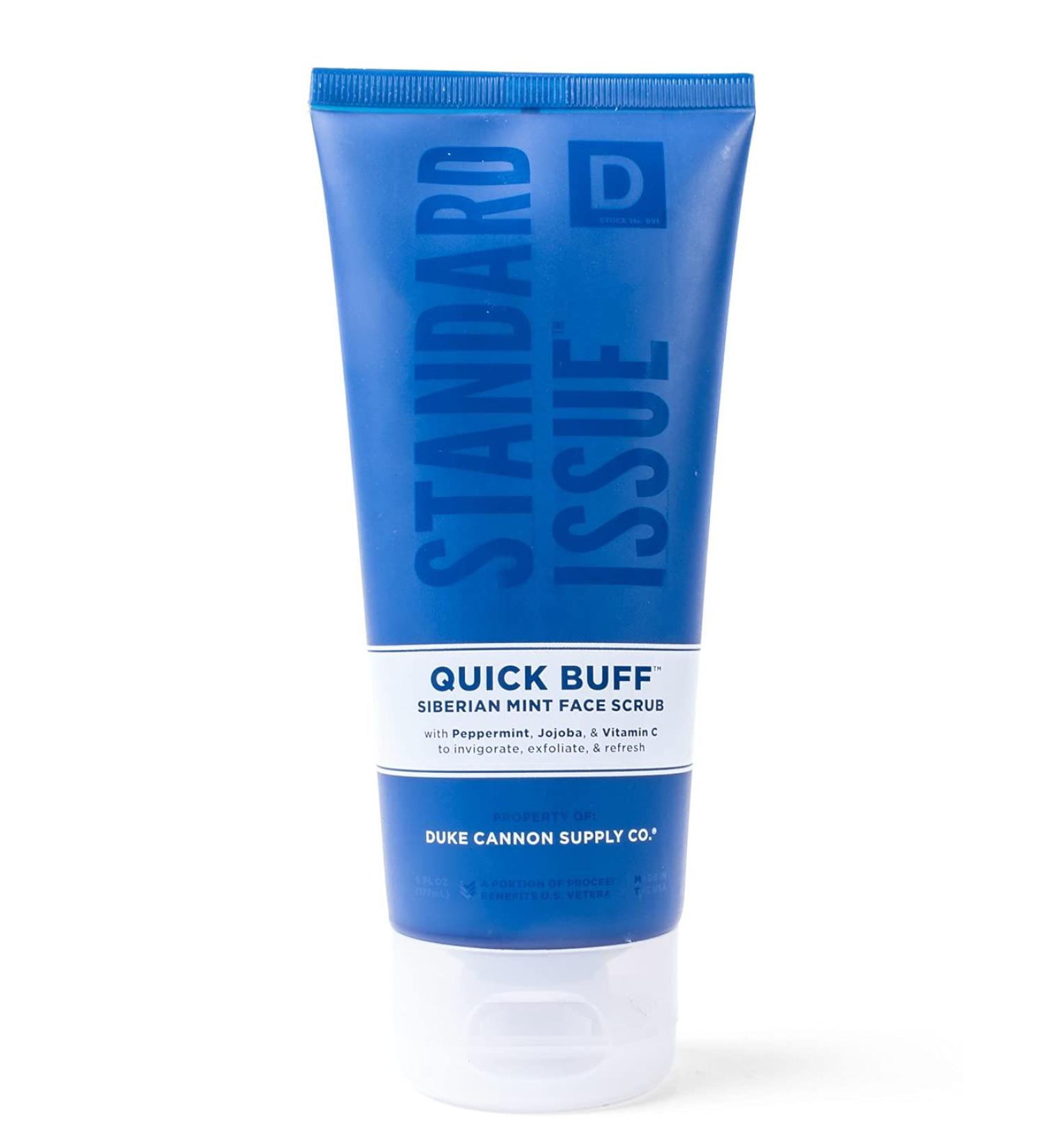 Duke Cannon Quick Buff Siberian Mint Face Scrub - 6 Fl Oz | Shop Internationally - Buy Online on GoSupps.com