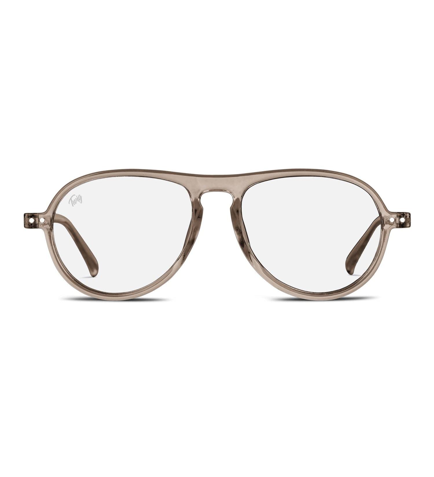 TWIG Computer Glasses THIELE - Blue Block Screen Filter for Men & Women | Coconut Brown | International Shipping Available - Buy Online on GoSupps.com