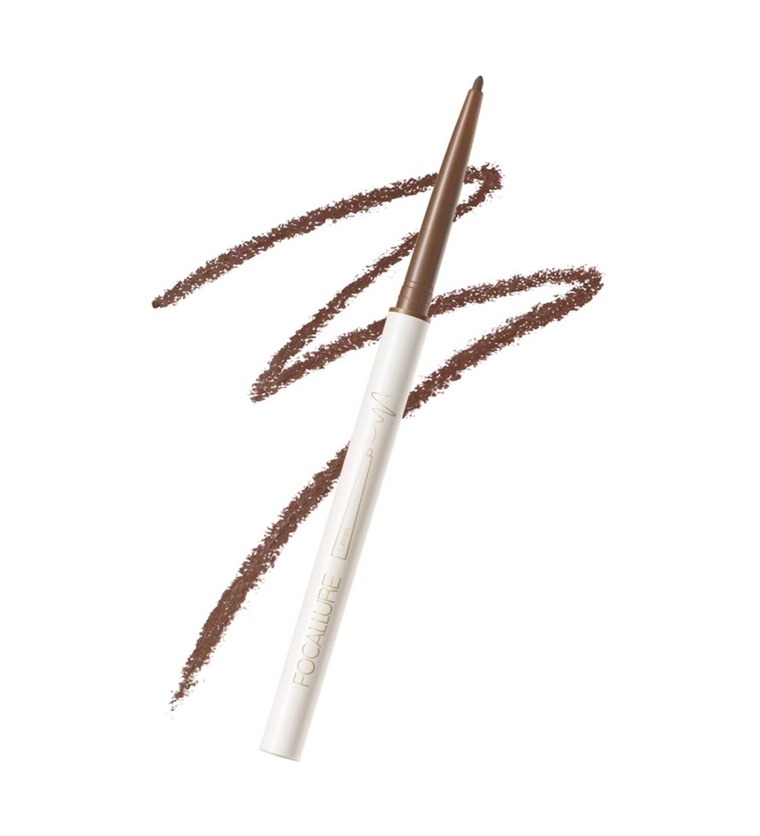 FOCALLURE Waterproof Gel Eyeliner Pencil F03 - Long-Wear, Ultra-Slim, High Pigment - Buy Online on GoSupps.com