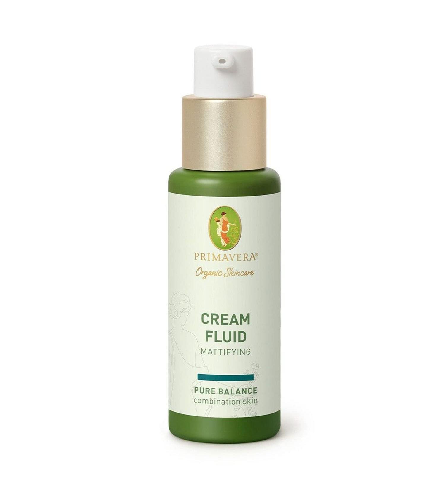  Primavera PRIMAVERA Cream Fluid Mattifying - 30 ml - Natural Cosmetics - Fluid Cream for Oily and Combination Skin - Mattifying and Regulating Skin - Vegan - Buy Online on GoSupps.com