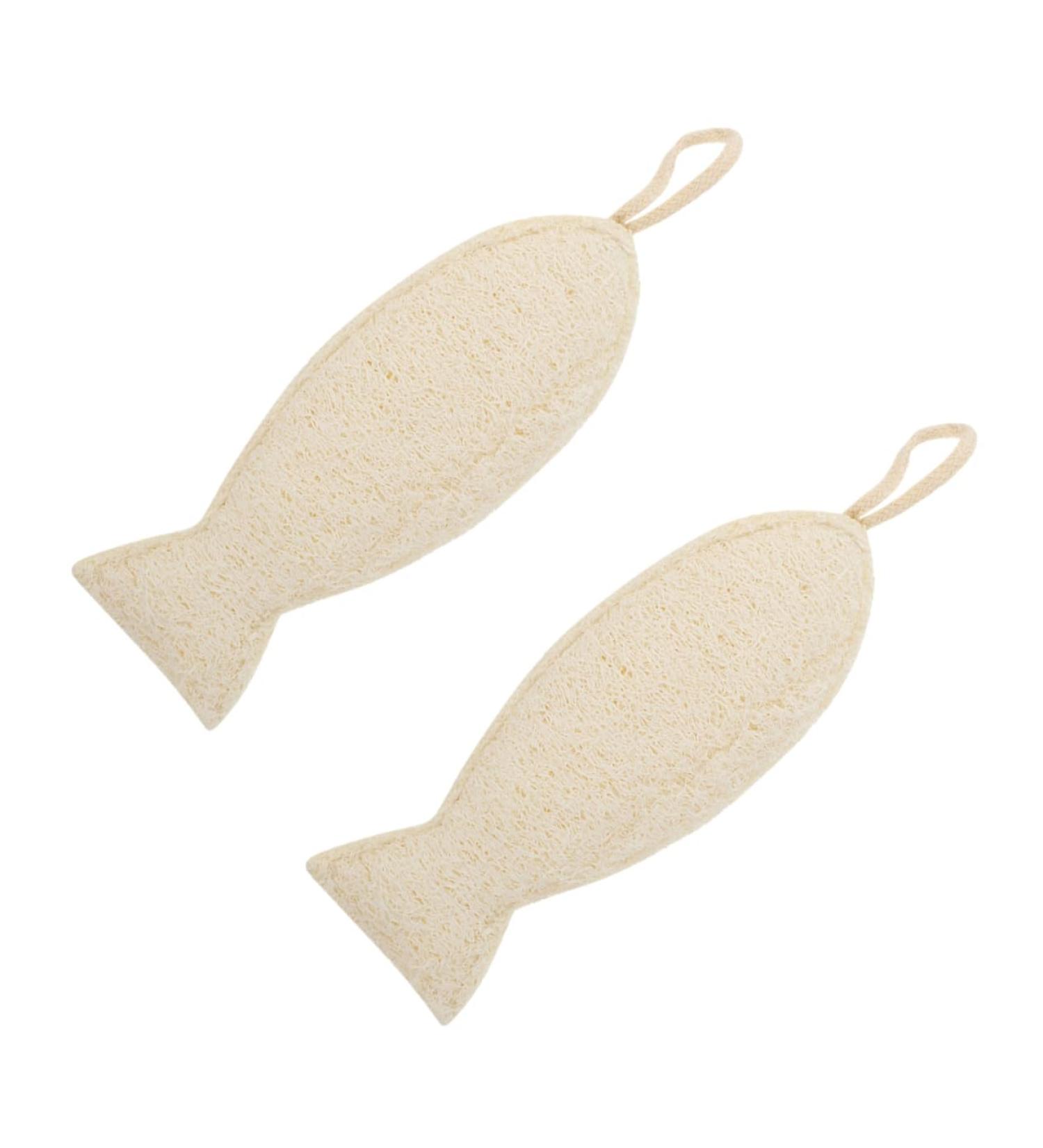 FRCOLOR 2pcs Cartoon Loofah Bath Ball & Back Scrubber - Soft Cotton Shower Pouf & Bath Products for Kids | International Shipping - Buy Online on GoSupps.com