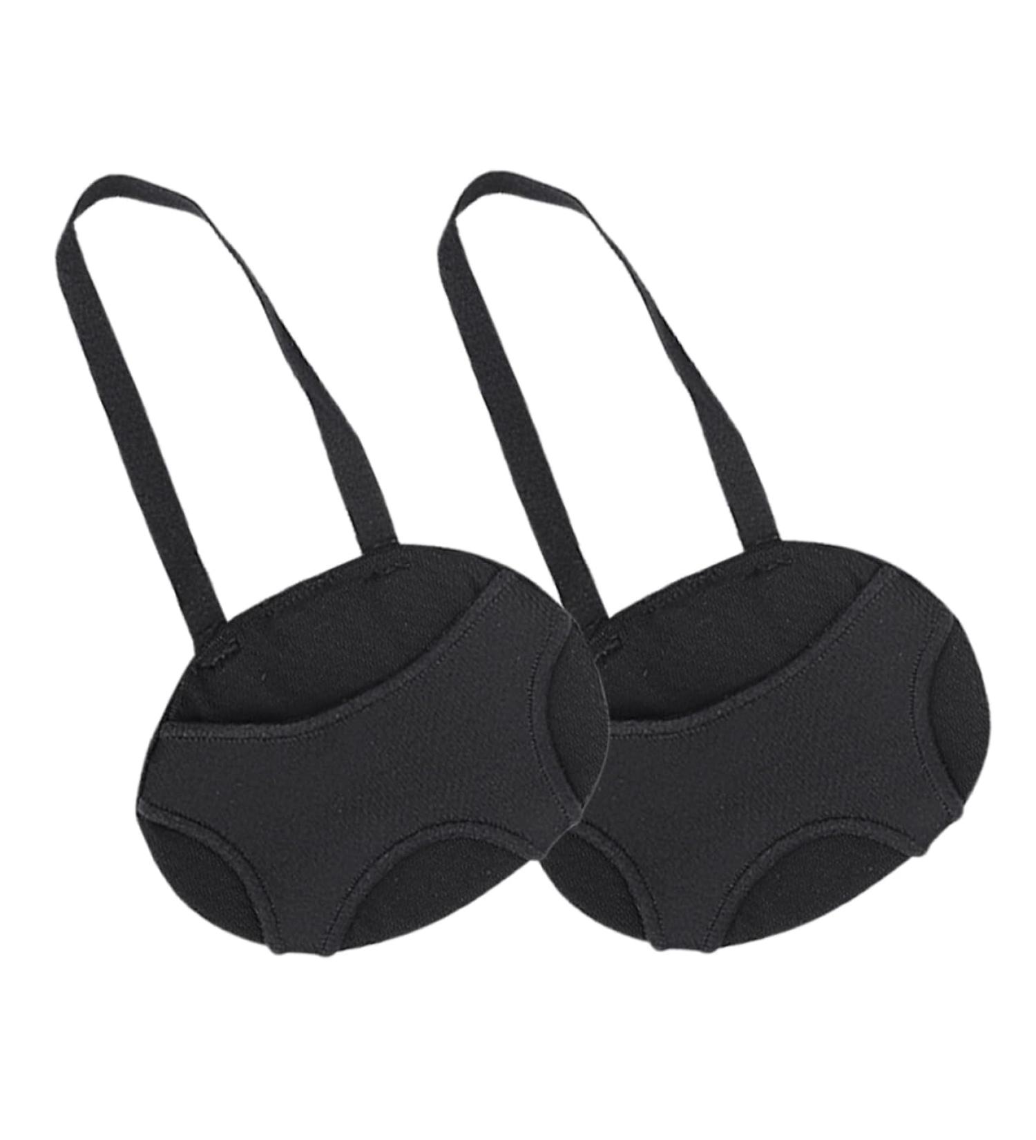 Shop Comfortable High Heels Forefoot Metatarsal Pads - Anti-Slip Foot Cushions for Women | 8x6cm Black - Buy Online on GoSupps.com