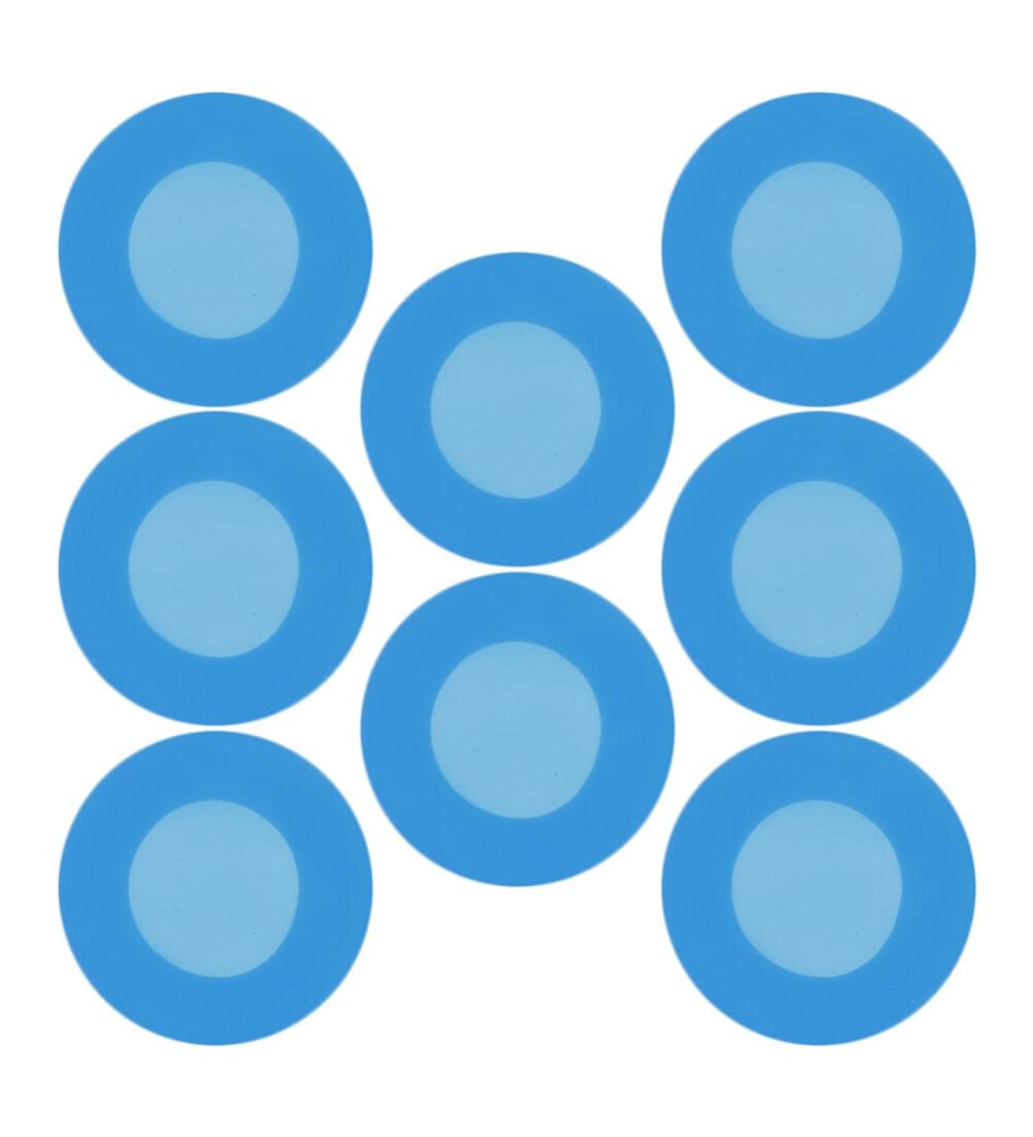 SOLUSTRE 8pcs Silicone Heads Cover Protectors for Medical Professionals - Blue - Hospital & Doctor Spare Parts - Buy Online on GoSupps.com