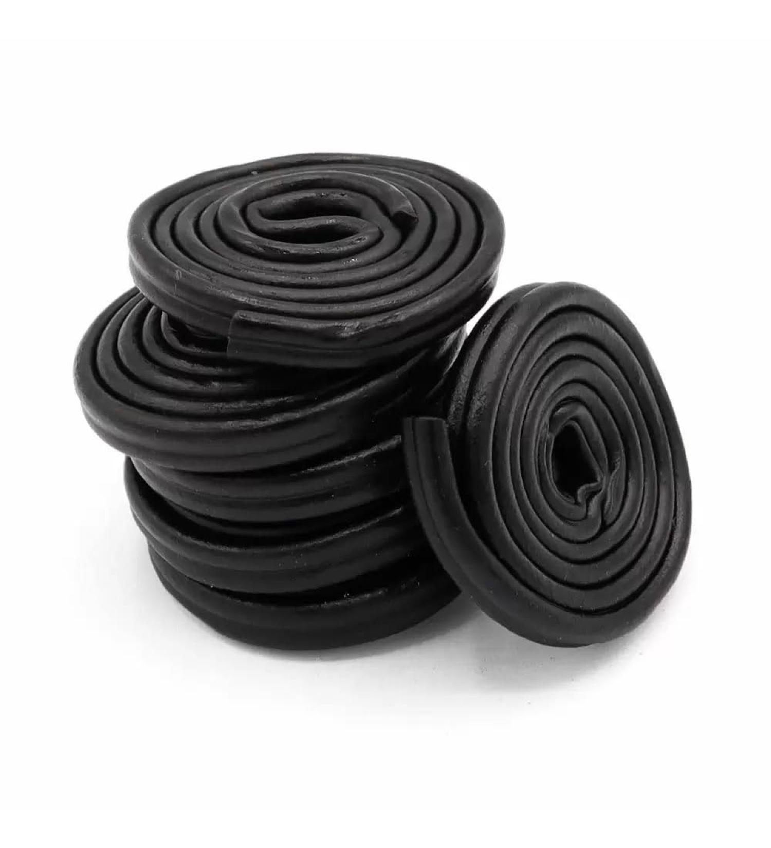 Damel Black Liquorice Wheels Gift Pouch 500g