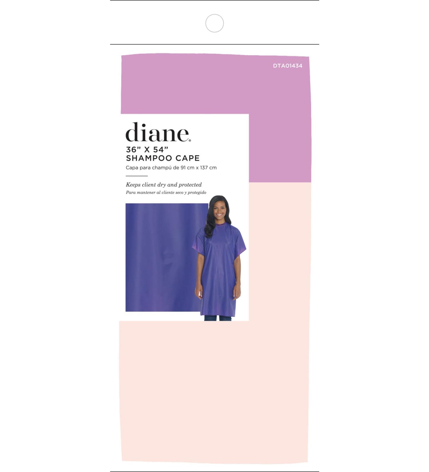 Diane DTA01434 Purple Shampoo Cape