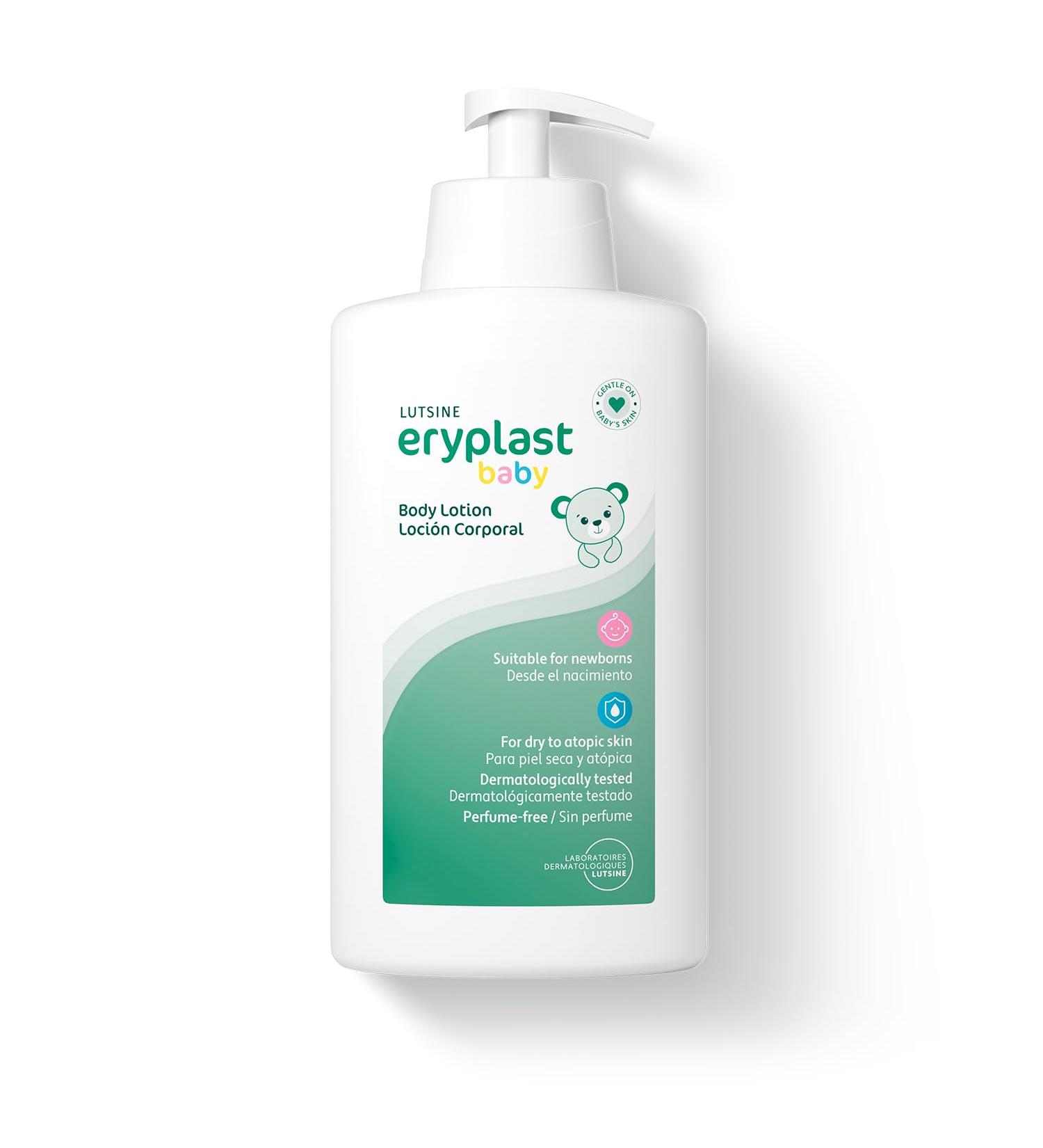 Eryplast Lotion pour le corps 500 ml - Lotion pour le corps hydratante pour b b - Test dermatologiquement et approuv par les p diatres - Buy Online on GoSupps.com