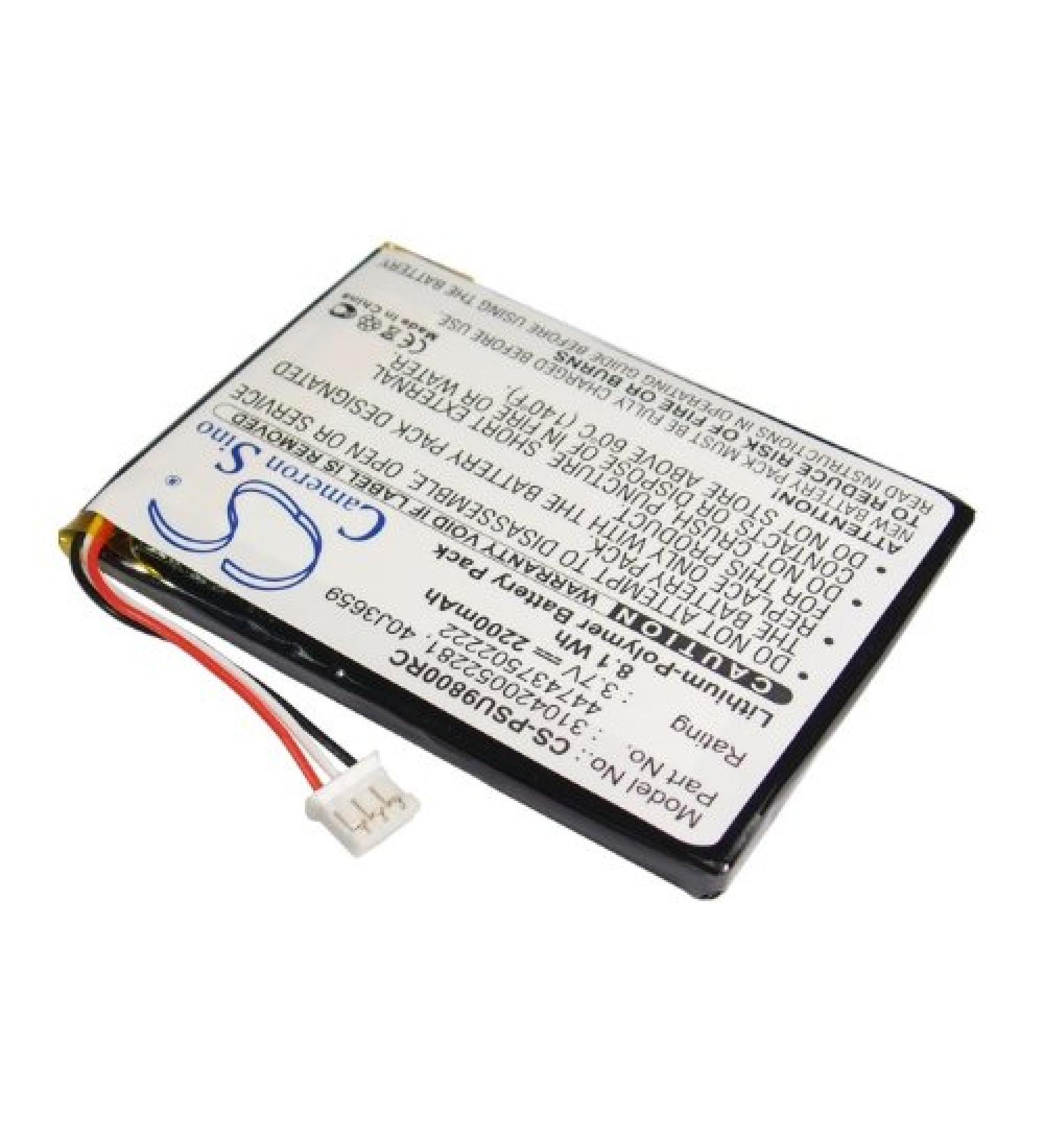 Buy SPANN Battery Replacement for Philips Pronto TSU-9800I | 3.7V | Compatible with RC9800i & More | Fast International Shipping - Buy Online on GoSupps.com