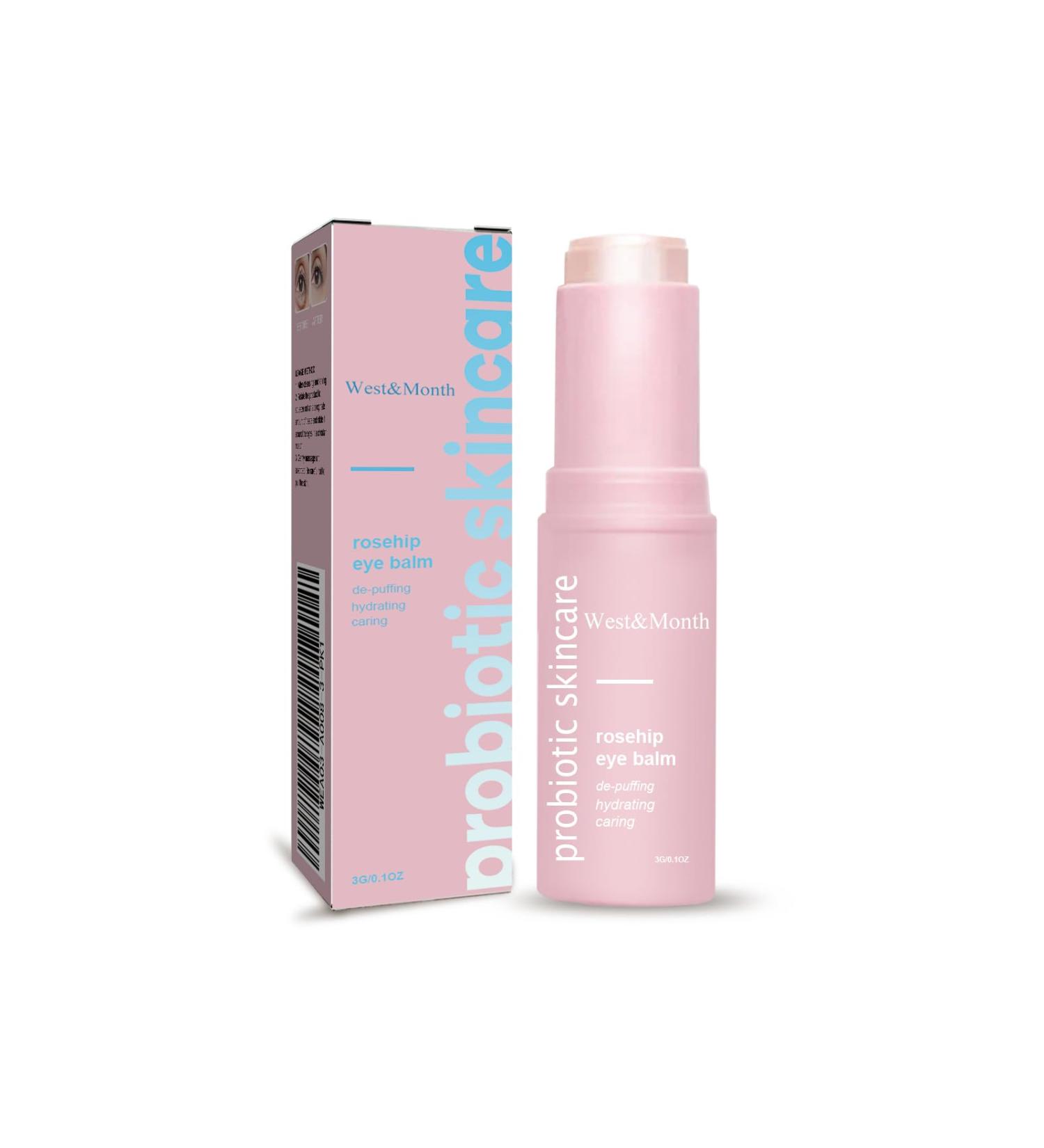 Rosehip Eye Cream Stick - Moisturizing Hydrating Reduces Dark Circles & Lines Lifts & Firms - Shop Internationally - Buy Online on GoSupps.com