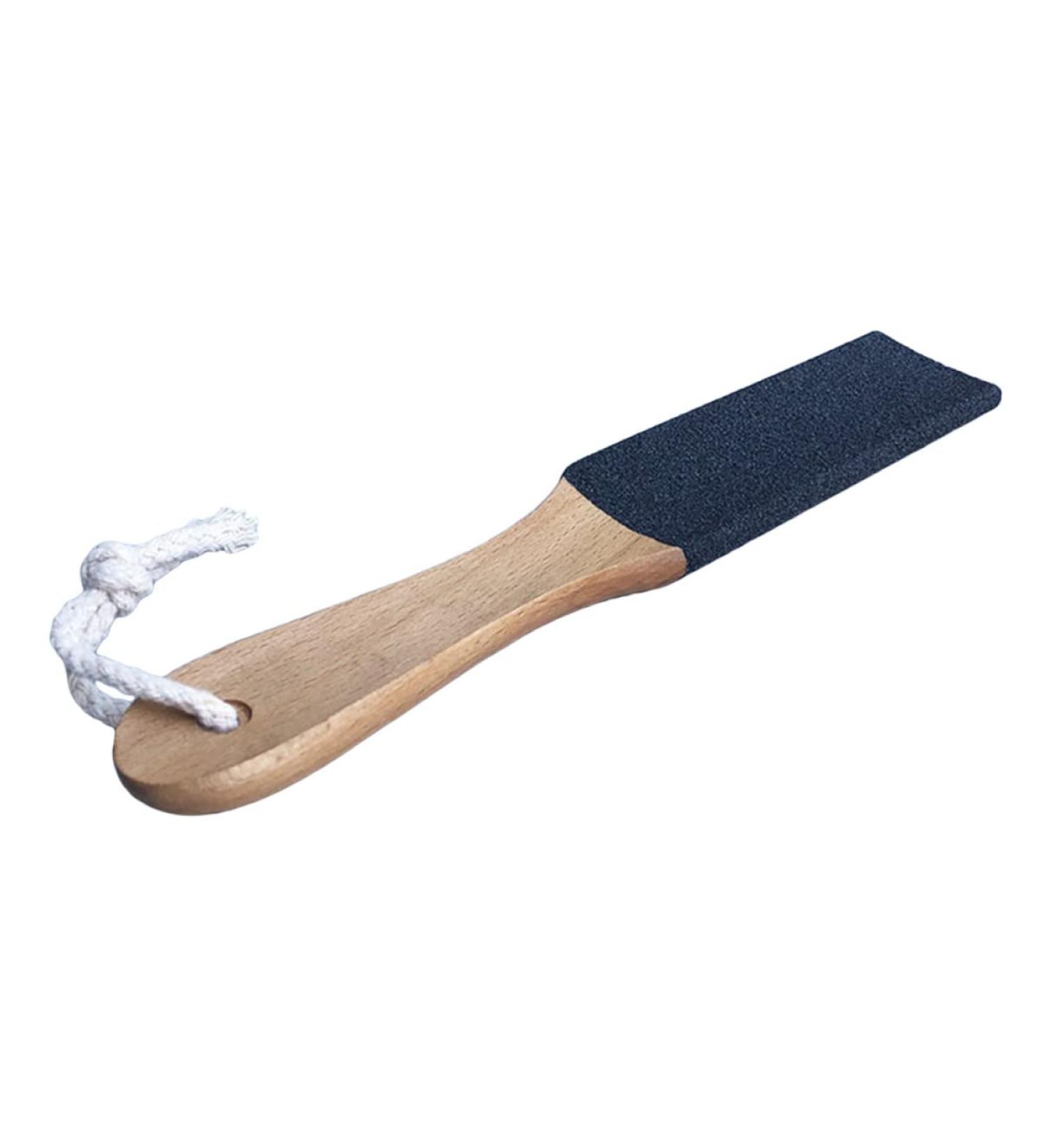 1pc Handle Scrub Remover Double-sided Callus Removal Trimming Scrubber Tool Care Side Pedicure Scraper Men Surface for Foot Dead Double File Wooden Skin Professional Women - Buy Online on GoSupps.com