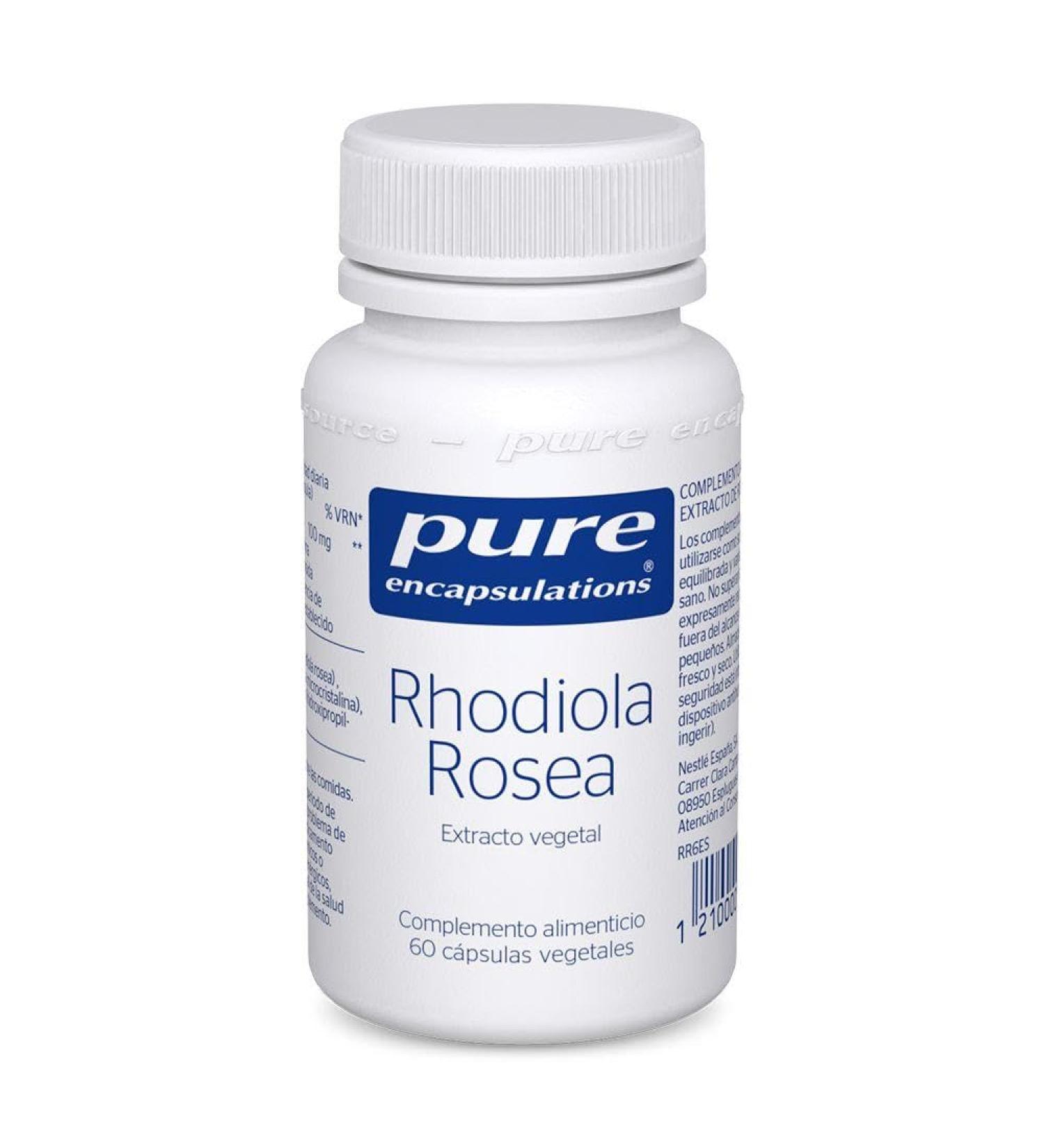  Pure Encapsulations PURE ENCAPSULATIONS Rhodiola Rosea | Plant Extract for Stress Situations | 60 Veg Capsules - Buy Online on GoSupps.com