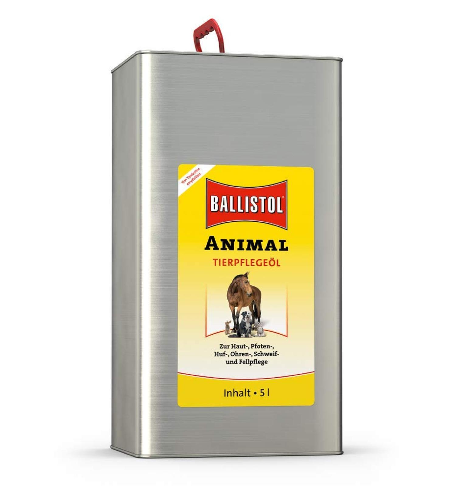 BALLISTOL 26530 ANIMAL animal care oil 5L hoof tail and coat care for dogs cats horses farm animals and pets