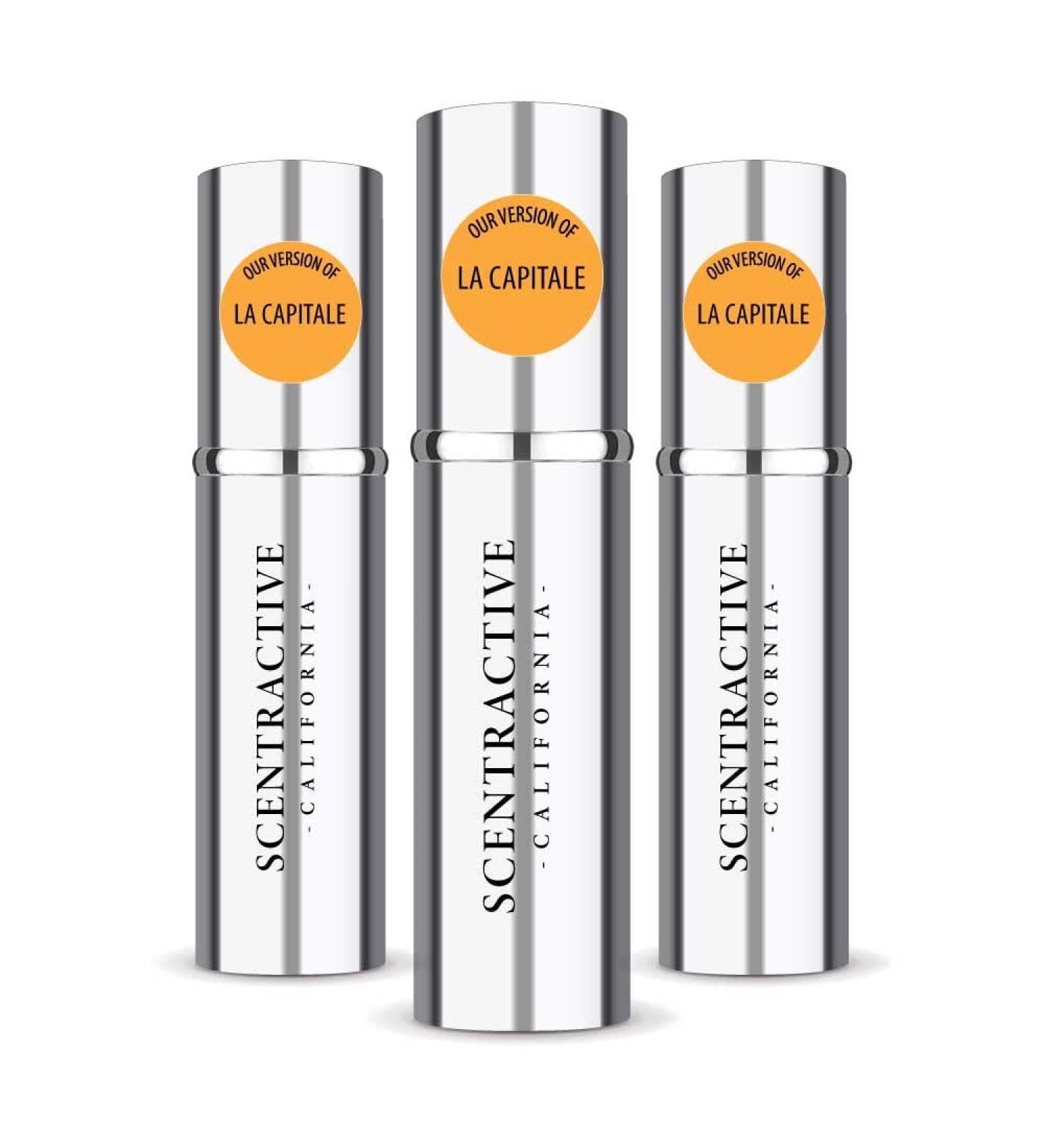 CA Perfume Impression of La Capitale For Women & Men Replica Version Fragrance Dupes Concentrated Long Lasting Eau de Parfum Spray Refillable Atomizer Bottle 0.17 Fl Oz/5ml-X3 XRJF LA CAPITALE IMPRESSION 0.51 Fl Oz (Pack of 1) - Buy Online on GoSupps.com