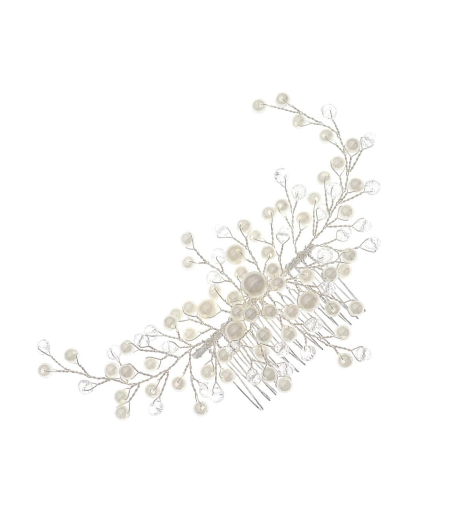 Angoily 1 Pc Hair Comb Women Decorative Hairpin Hairpins Crystal Headpiece Hair Accessory Hair Decorations Clip for Hair Wedding Hair Side Combs Dress Bride Accessories Alloy - Buy Online on GoSupps.com