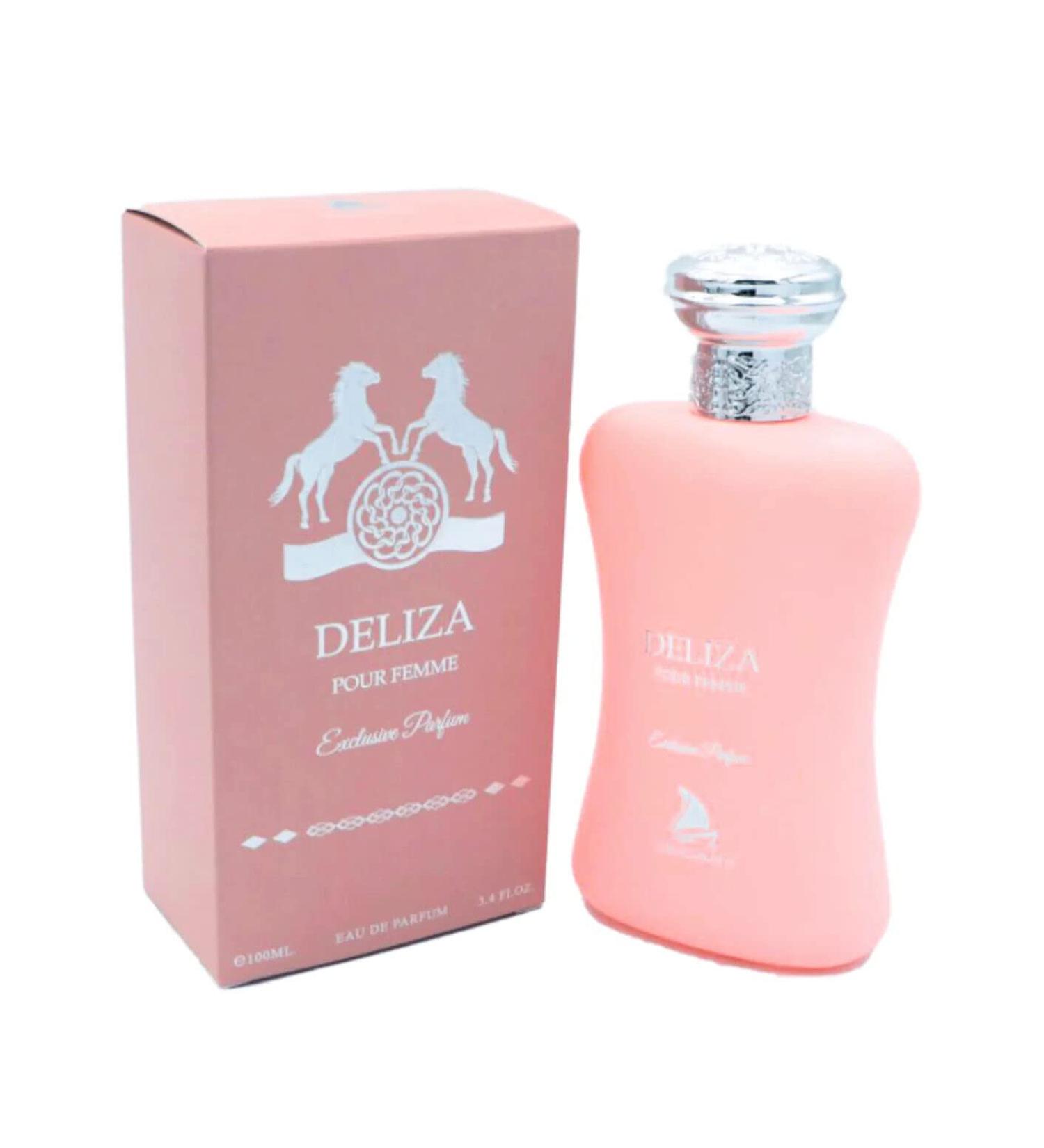DELIZA EXCLUSIVE PARFUM EAU DE PARFUM 3.4OZ 100ML FOR WOMEN (ALA ROSE) Cedar Rose Vanilla 3.4 Fl Oz (Pack of 1)
