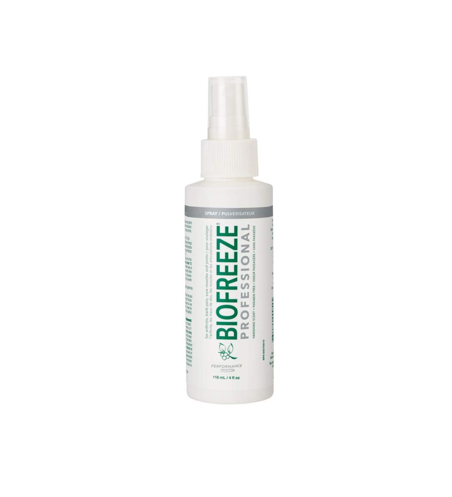 Biofreeze Original Spray - Topical Cold Therapy Pain Relief - 118ml Pump Spray
