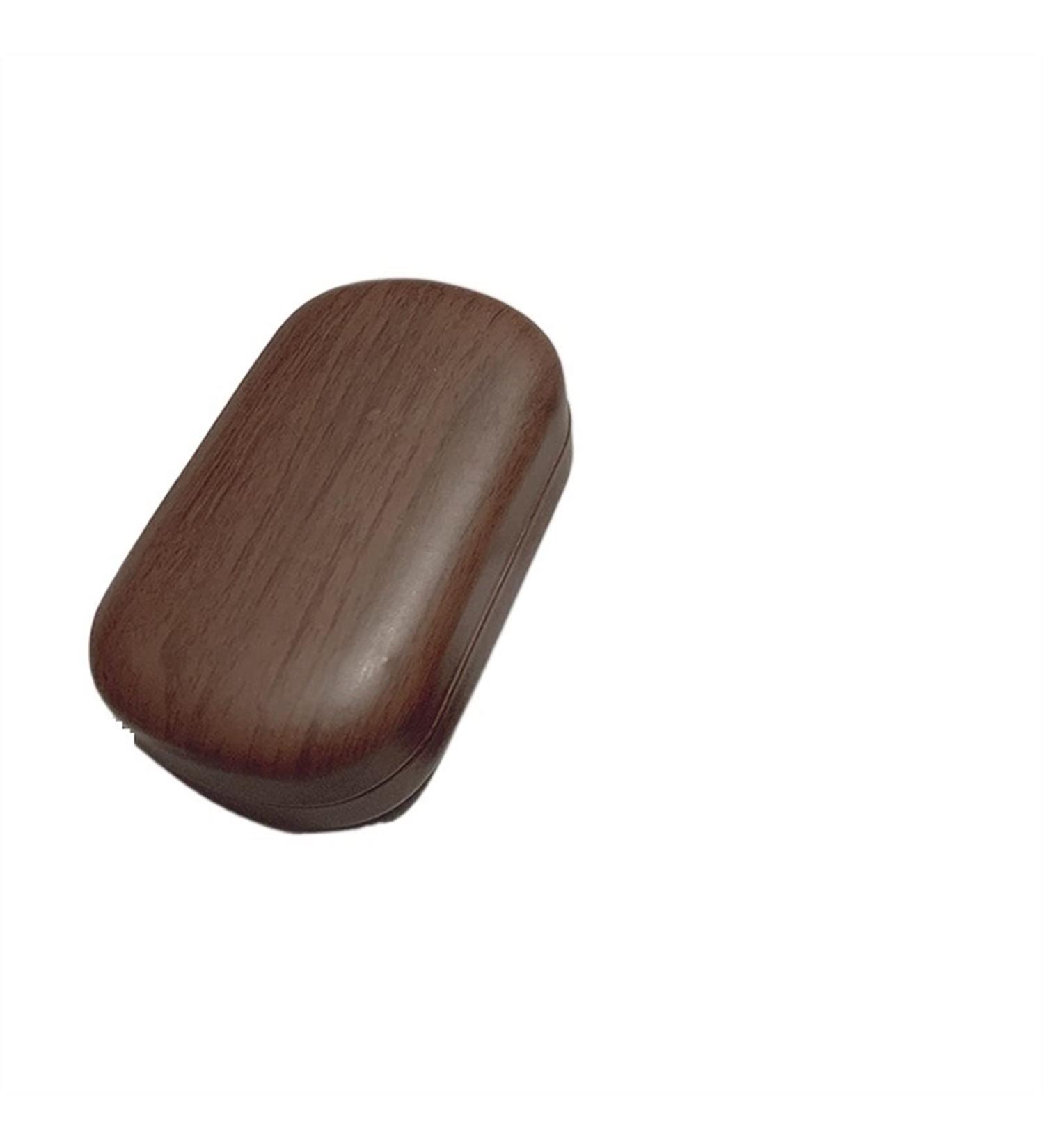 Nfegsiya Cute Cartoon Contact Lens Case with Mirror - Brown Storage Box & Gift - International Shipping Available - Buy Online on GoSupps.com