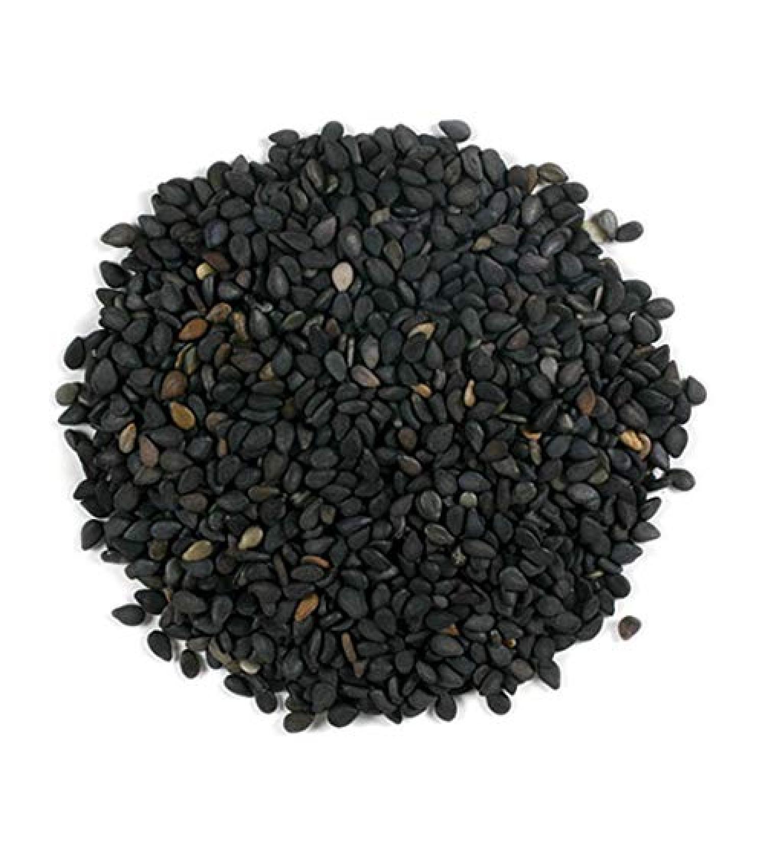 Frontier Co-op Sesame Seed, Black, Certified Organic, Kosher | 1 lb. Bulk Bag | Sesamum indicum