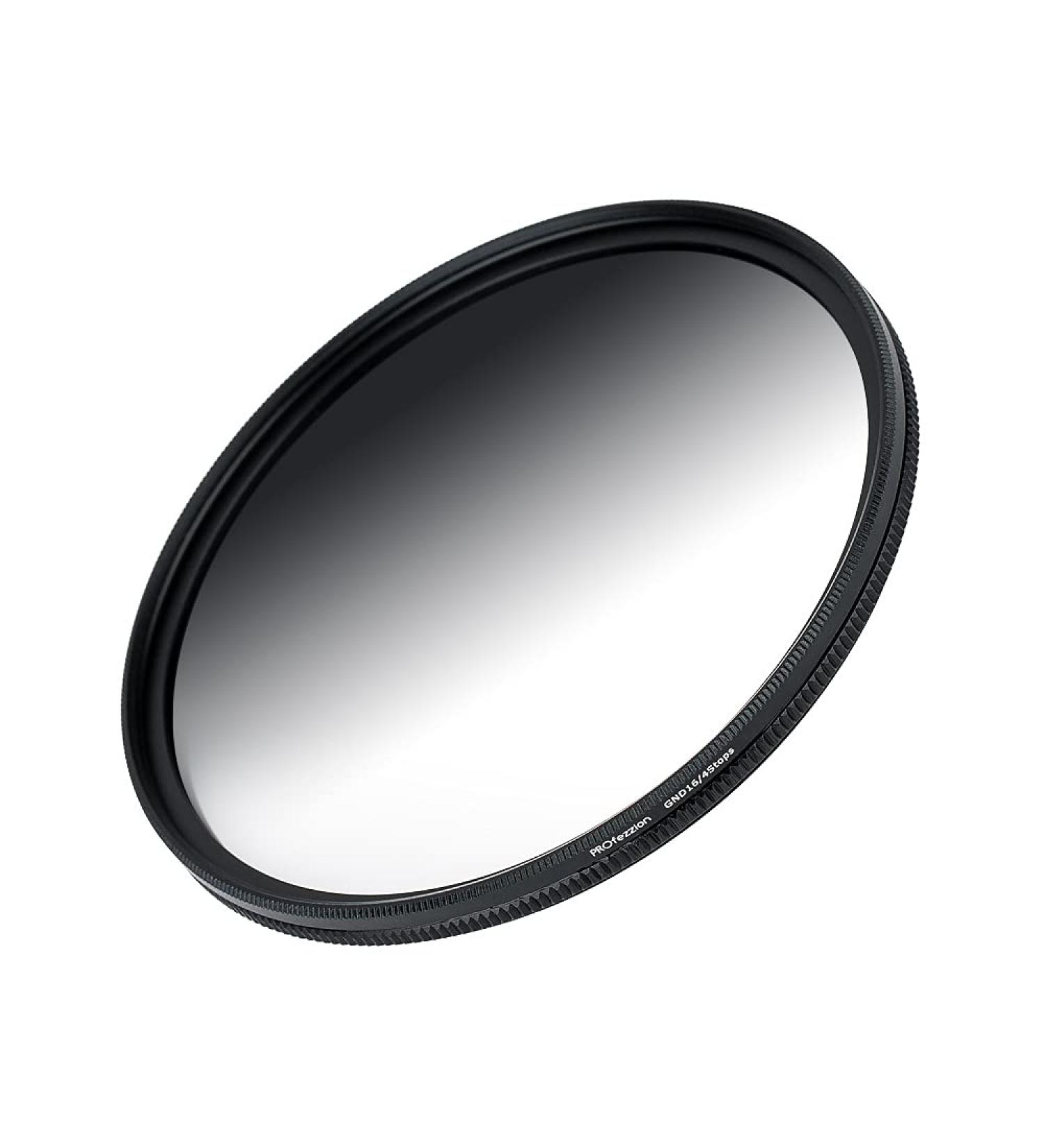 PROfezzion 49mm Soft Gradual ND Filter ND2-ND16 (4 Stop) for Canon EOS M50 Mark II, Sony FE & More - Buy Online on GoSupps.com