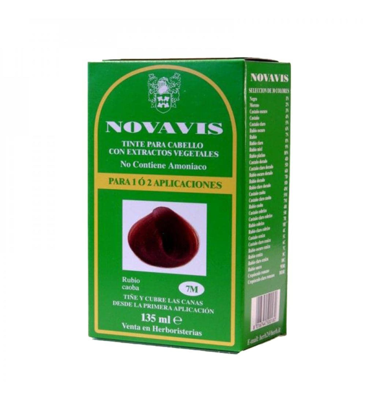 TINTE NOVAVIS 7M RUBIO CAOBA s int gre facilement dans une routine de tous les jours produit sp cialis pour un usage quotidien contenance 135 ml et facilite la prise en charge de votre bi