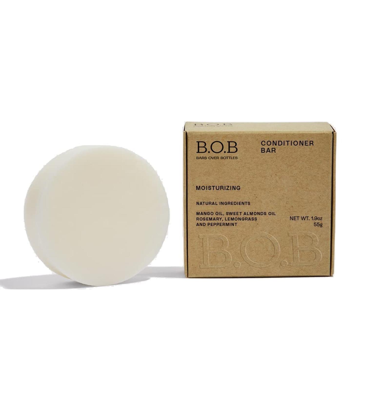 B.O.B BARS OVER BOTTLES Fest Conditioner - Vegan Eco-Friendly Hair Care for Greasy Hair | Balanced pH Waterless & Zero Waste Solution - Buy Online on GoSupps.com