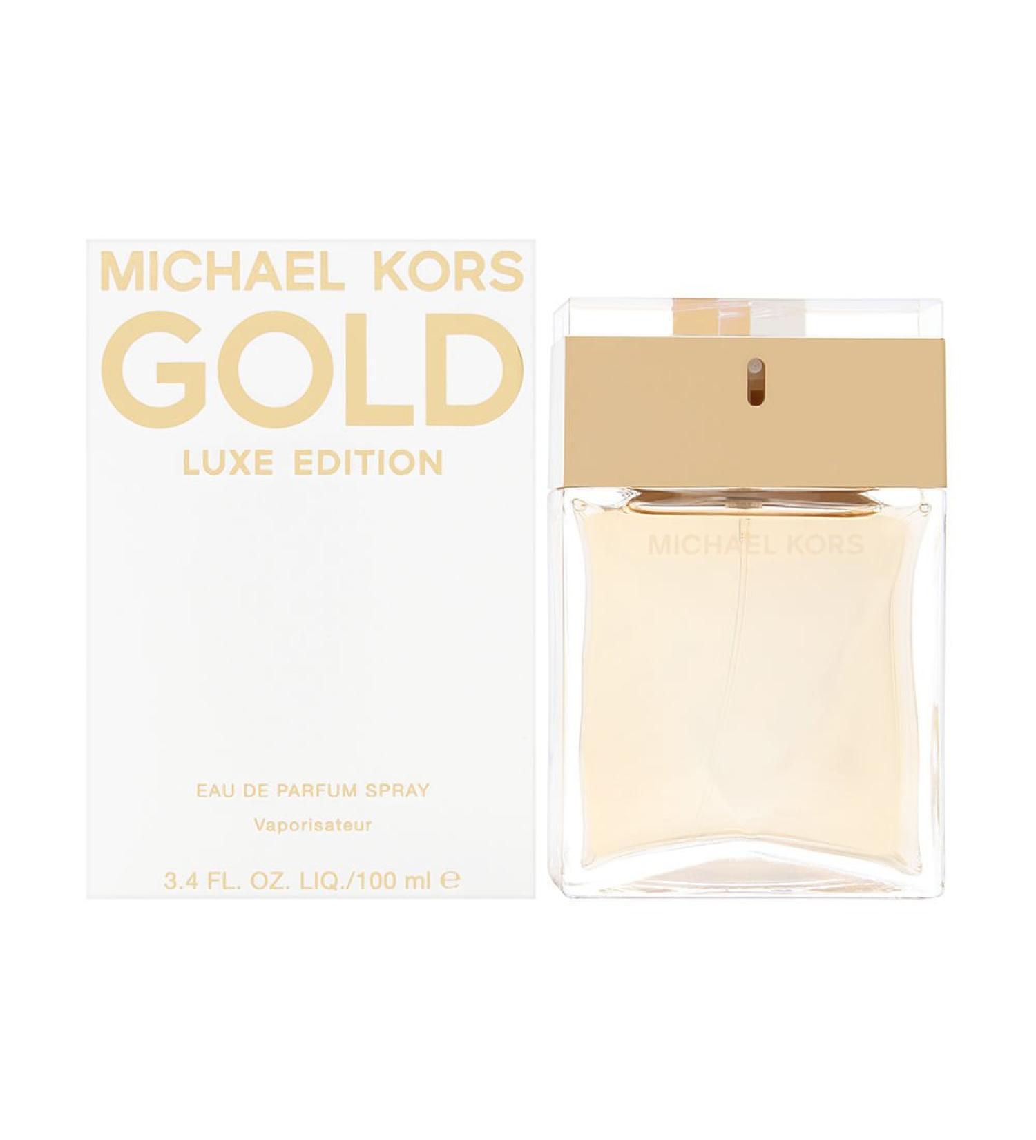 Michael Kors Gold Luxe Edition Eau de Parfum Spray for Women 3.4 Ounce Floral 3.4 Fl Oz (Pack of 1)