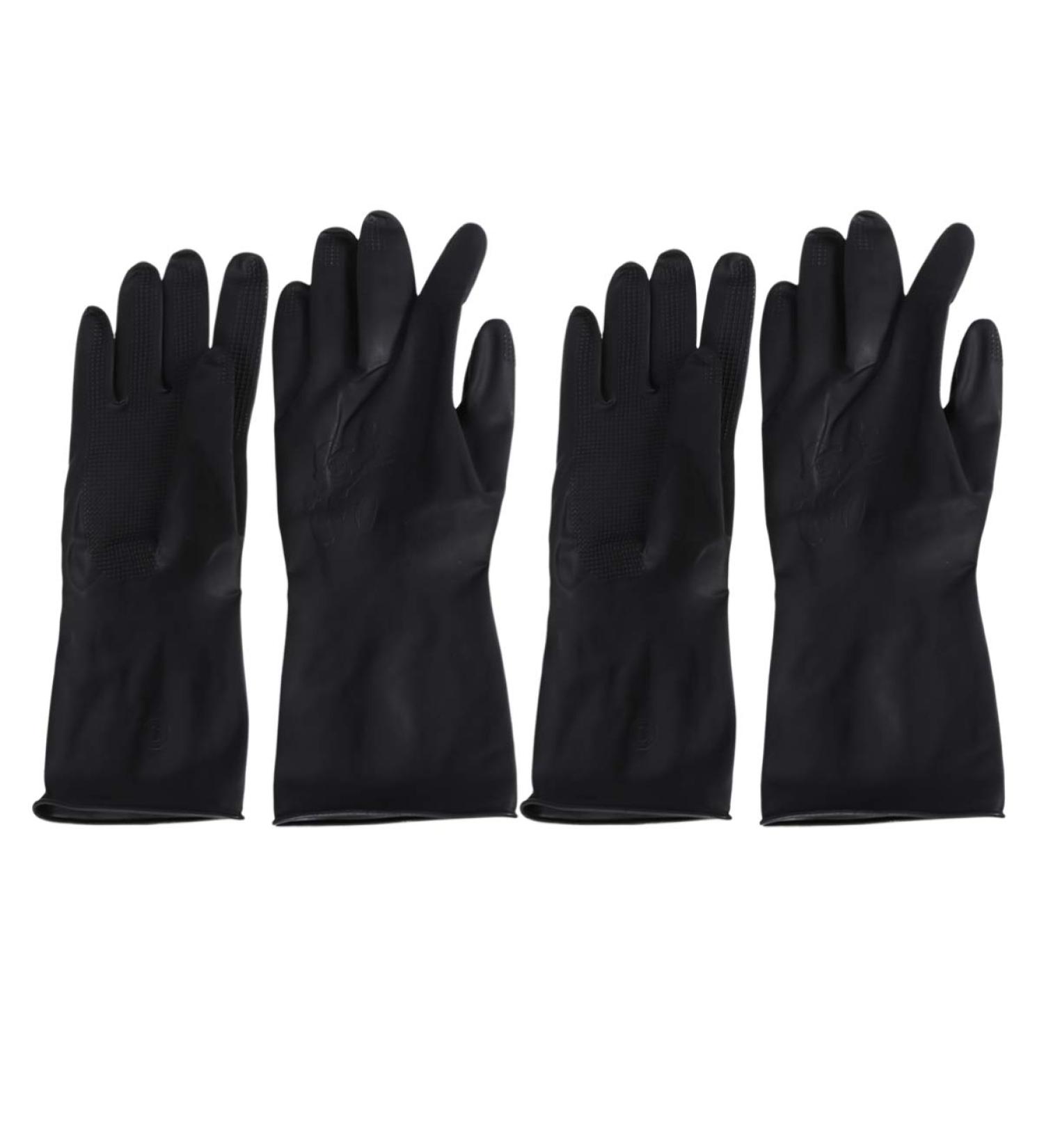 Minkissy 2 Pairs Hair Dye Gloves Hairdressing Hair Dye Gloves Reusable Professional Hairdressing Salon Dye Gloves Hairdressing Tools for Salon Home (L) - Buy Online on GoSupps.com