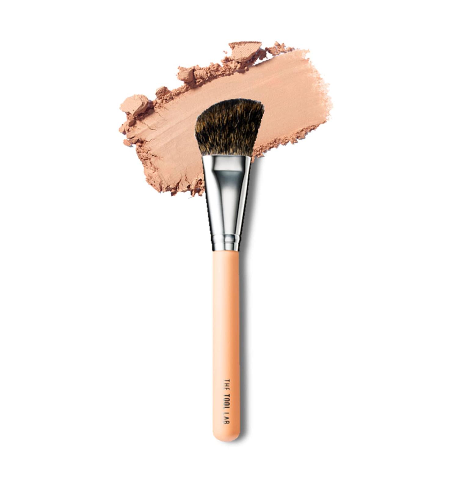 THE TOOL LAB 158 Face Contour Brush - Premium Natural Squirrel Hair Angled Makeup Brush for Blush & Cheek Contouring - Best Quality for Flawless Application - Buy Online on GoSupps.com