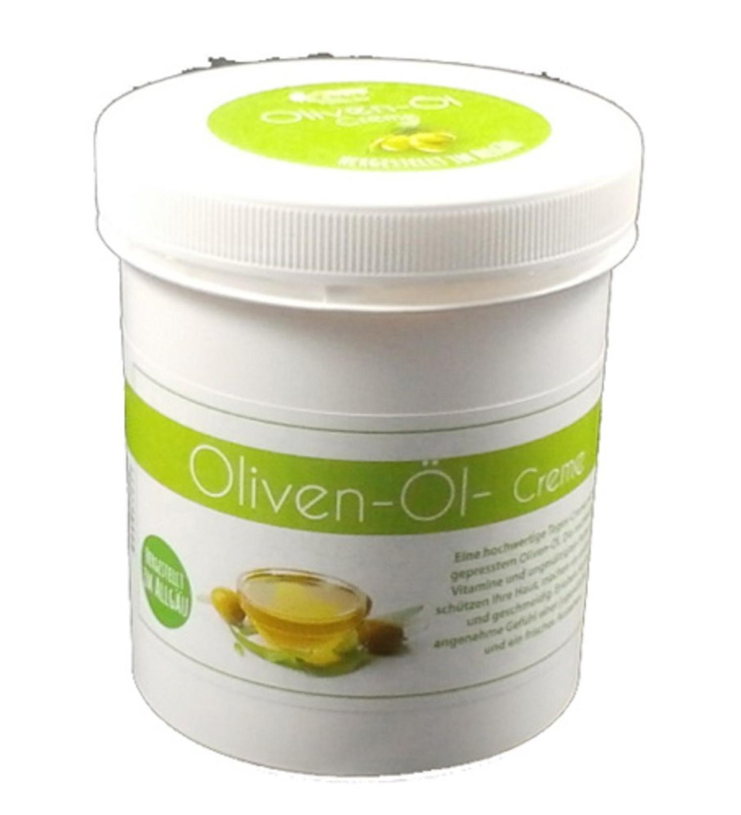 Olive Oil Cream 500ml - Pullach Hof Natural Skin Care for Hydrated Skin | Shop Internationally - Buy Online on GoSupps.com