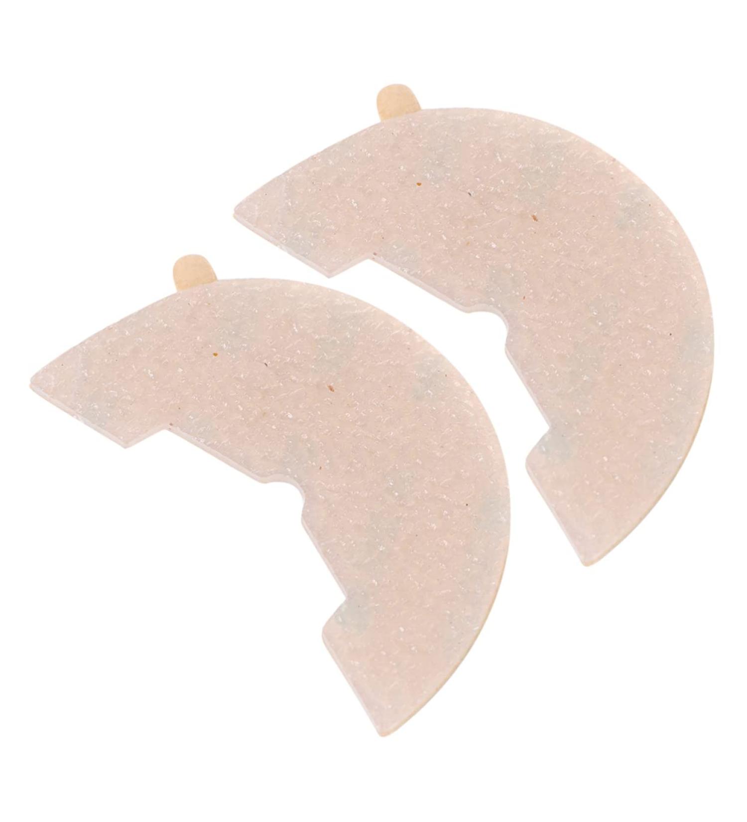 FOMIYES Self-Adhesive Sole Pad Protectors - Wear-Resistant Shoe Stickers & Anti-Slip Heel Grips for Fitness | 7.4*3.3cm - Buy Online on GoSupps.com