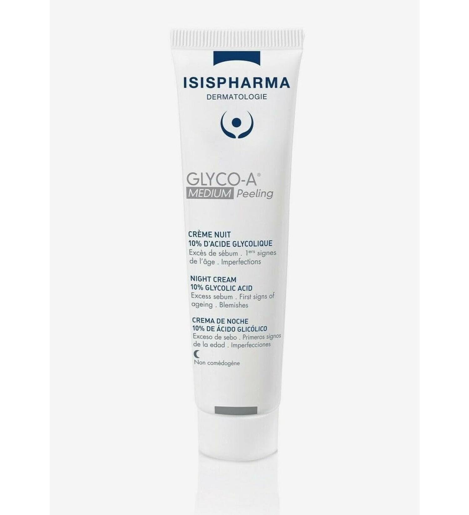 Isispharma Glyco-A Medium Peeling 30ml - Effective Skin Renewal & Exfoliation for All Skin Types - Worldwide Shipping - Buy Online on GoSupps.com