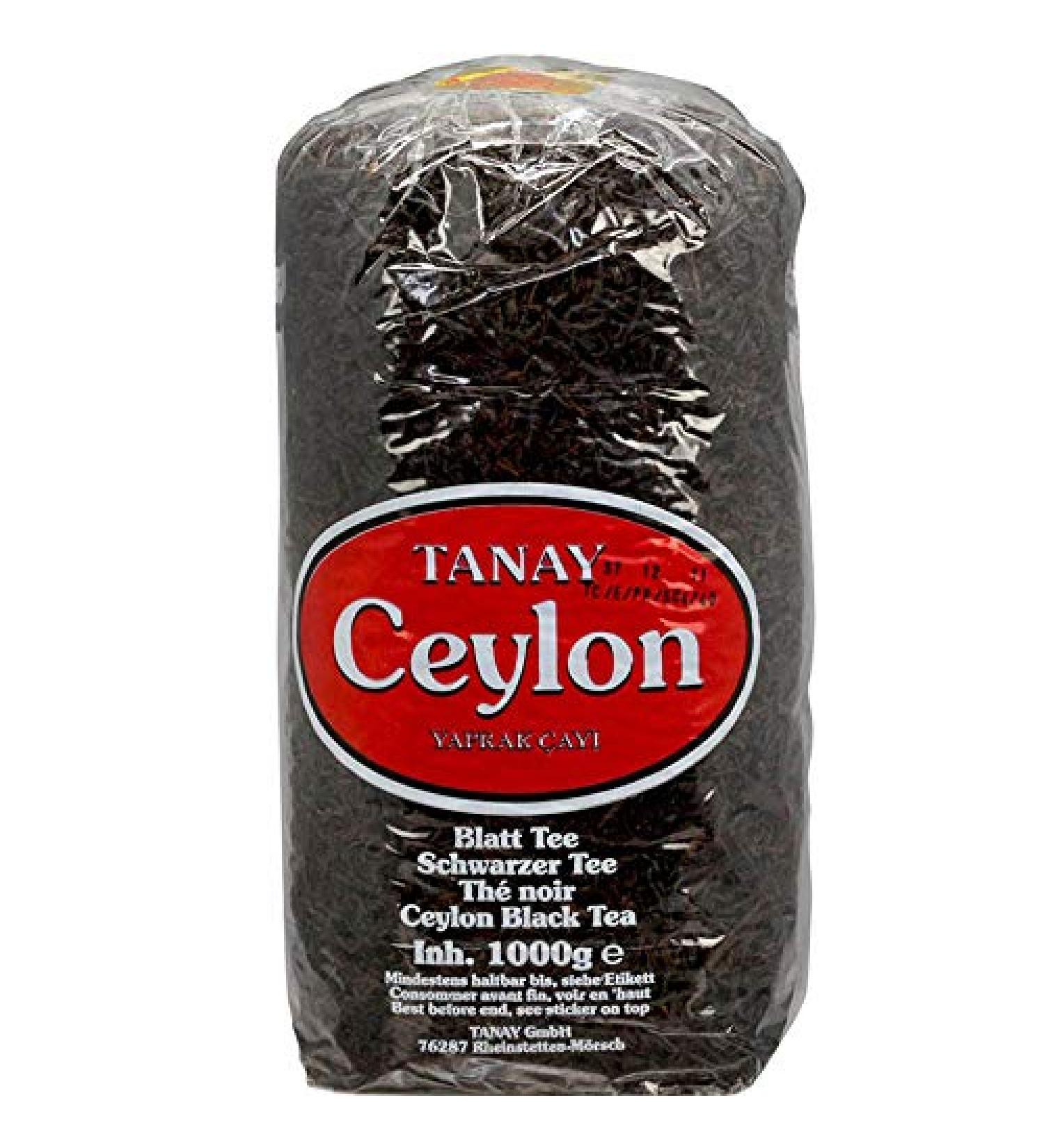 Tanay Ceylon - Black Loser Leaf Tea (1000g). Tea.Tea.black tea.Lose tea.Turkish tea.Black tea.Lose black tea
