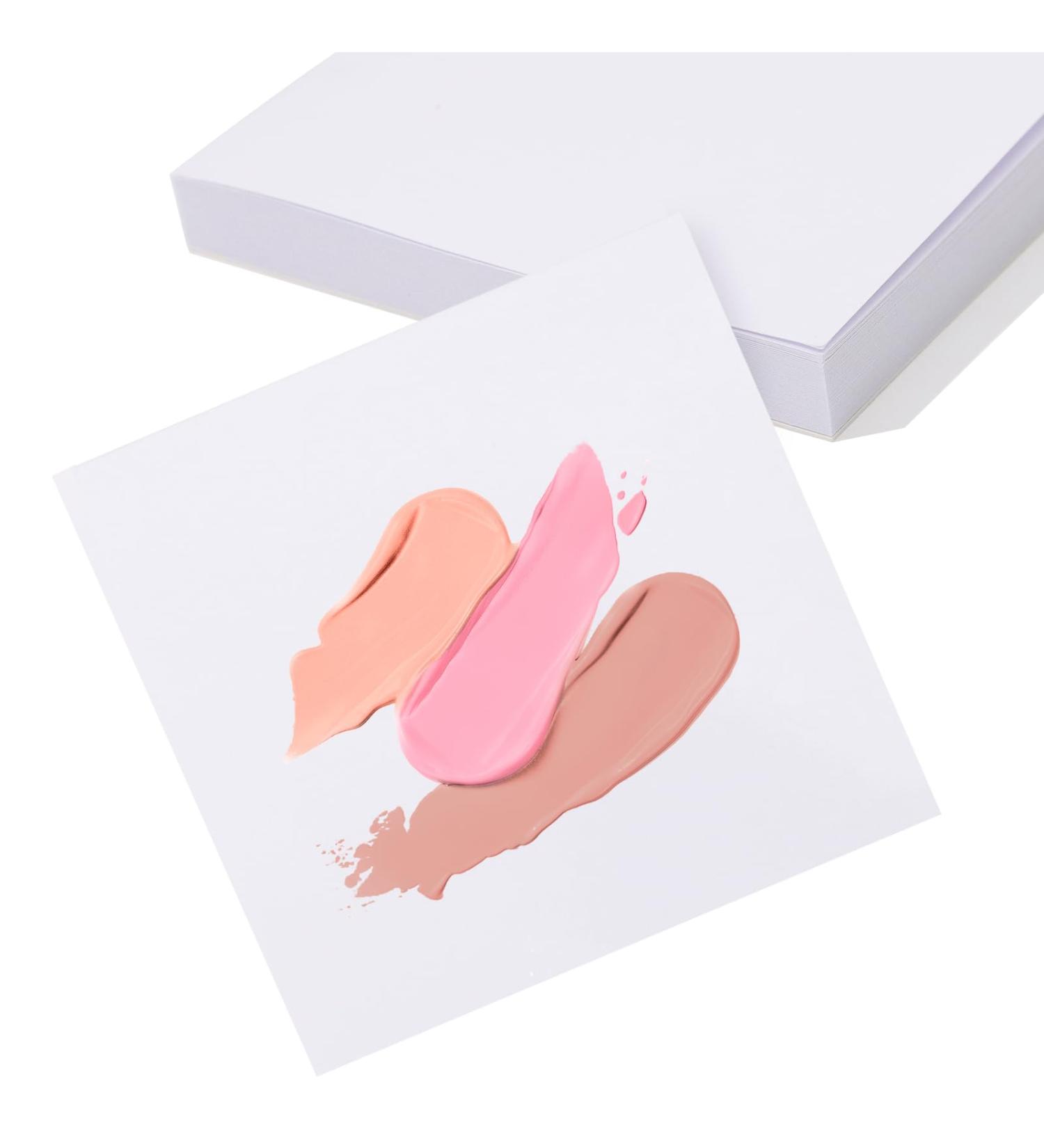 Makartt Gel Nail Polish Palette Paper - 50PCS Portable Waterproof Nail Art Mixing Tool for Home Salon & Makeup - Buy Online on GoSupps.com