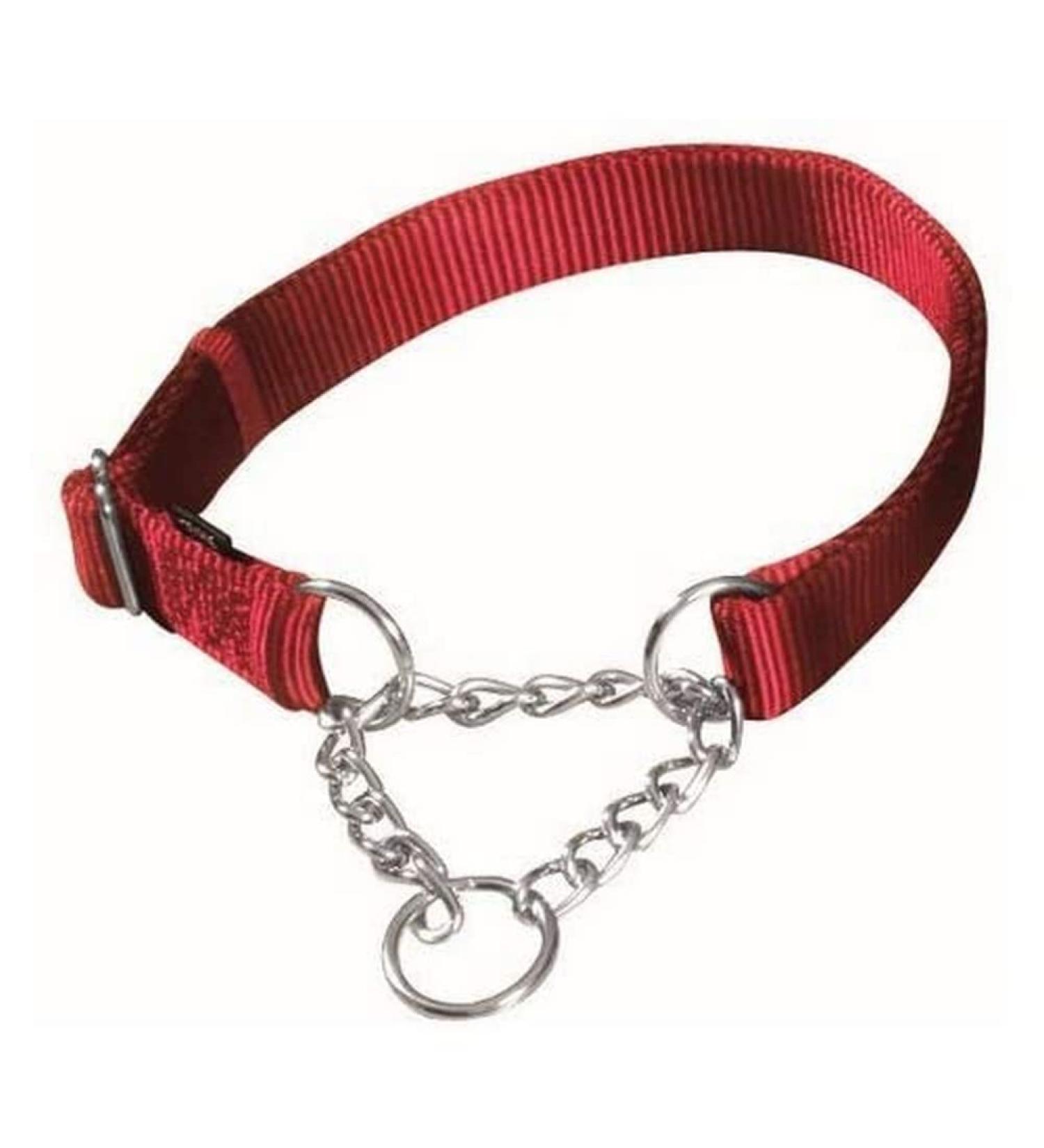 Premium Dog Choke L-XL: 45-70 cm/25 mm Red red Large-Extra Large - Buy Online on GoSupps.com