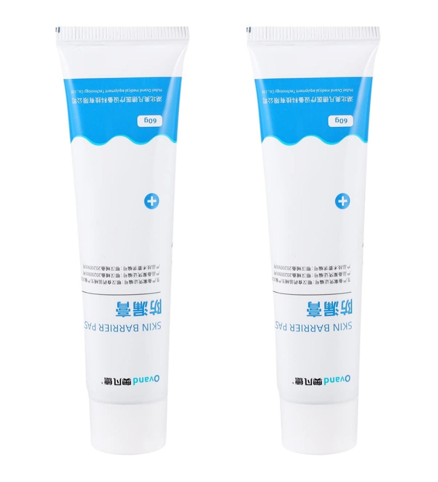 Healvian 2 Pcs Barrier Paste Skin Protectant Cream - Ostomy Supplies Barrier Repair Cream - Buy Online on GoSupps.com