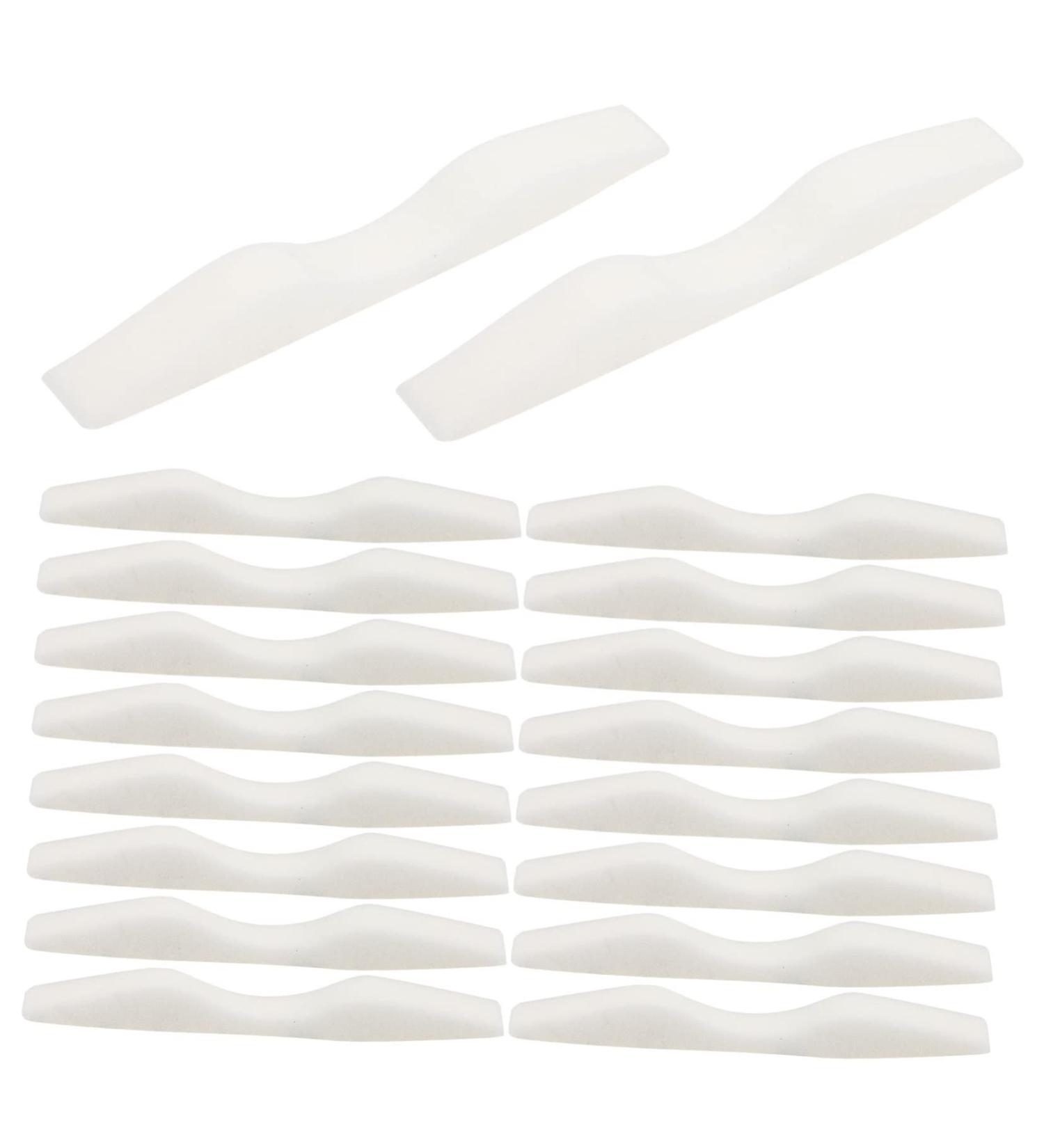 Buy Besportble Anti-Slip Nose Sponge Pads for Glasses & Masks | 10x1cm White Stripes International Shipping Available - Buy Online on GoSupps.com